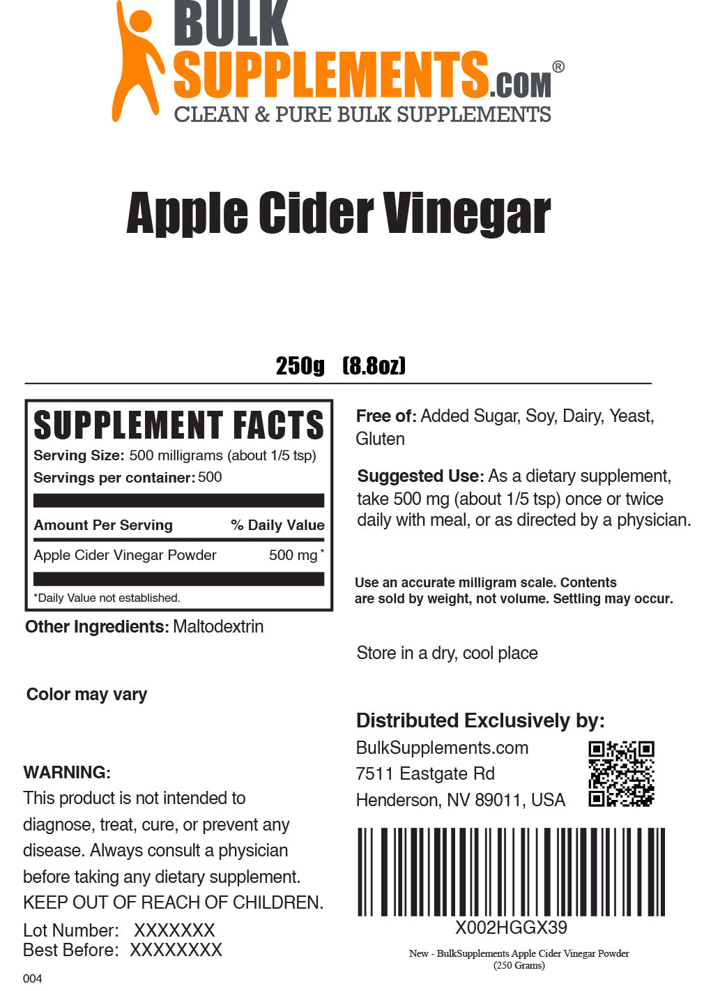 apple vinegar	