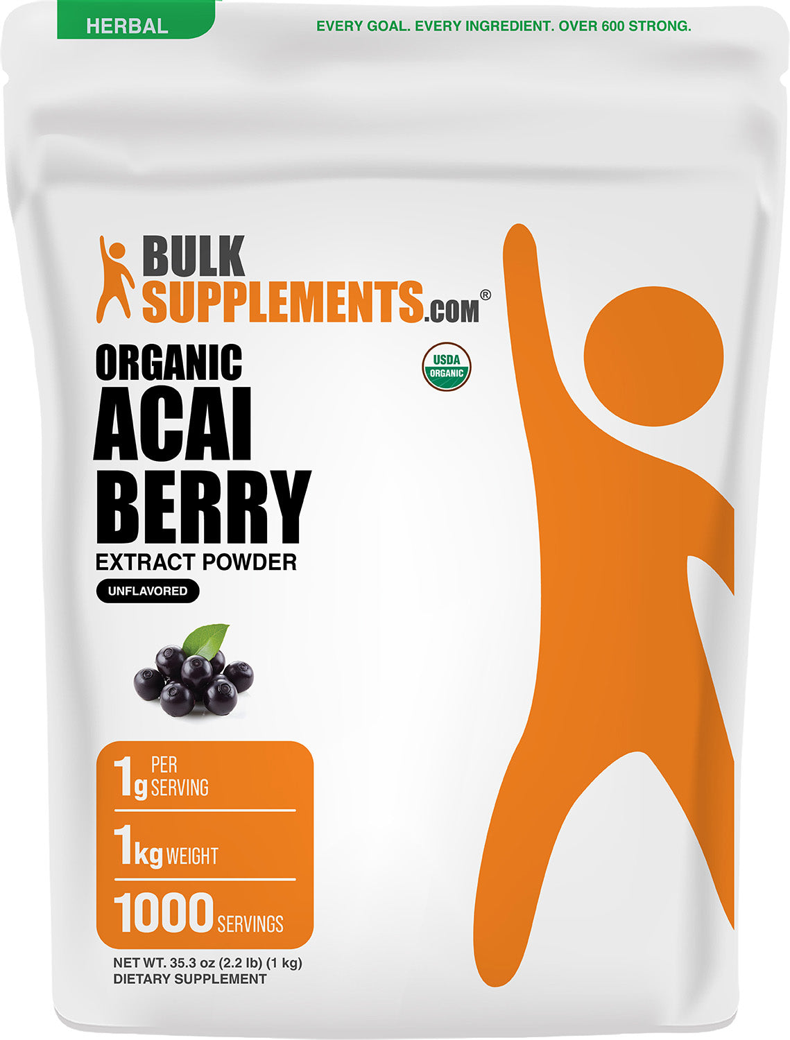 Acai Berry Extract Powder 1kg Main Image