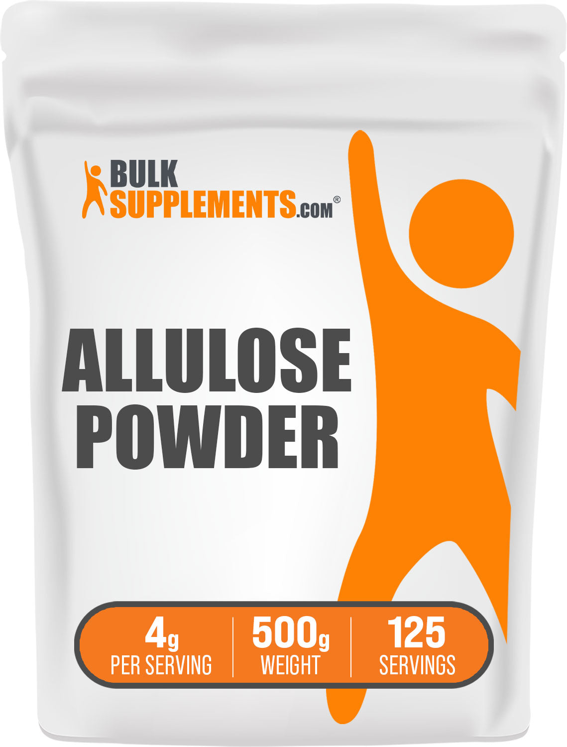 BulkSupplements.com Allulose Powder 500g Bag