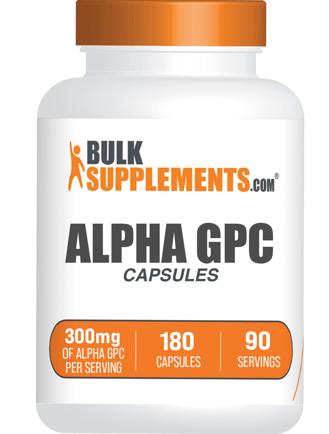 BulkSupplements.com Alpha-GPC 180 ct Capsules