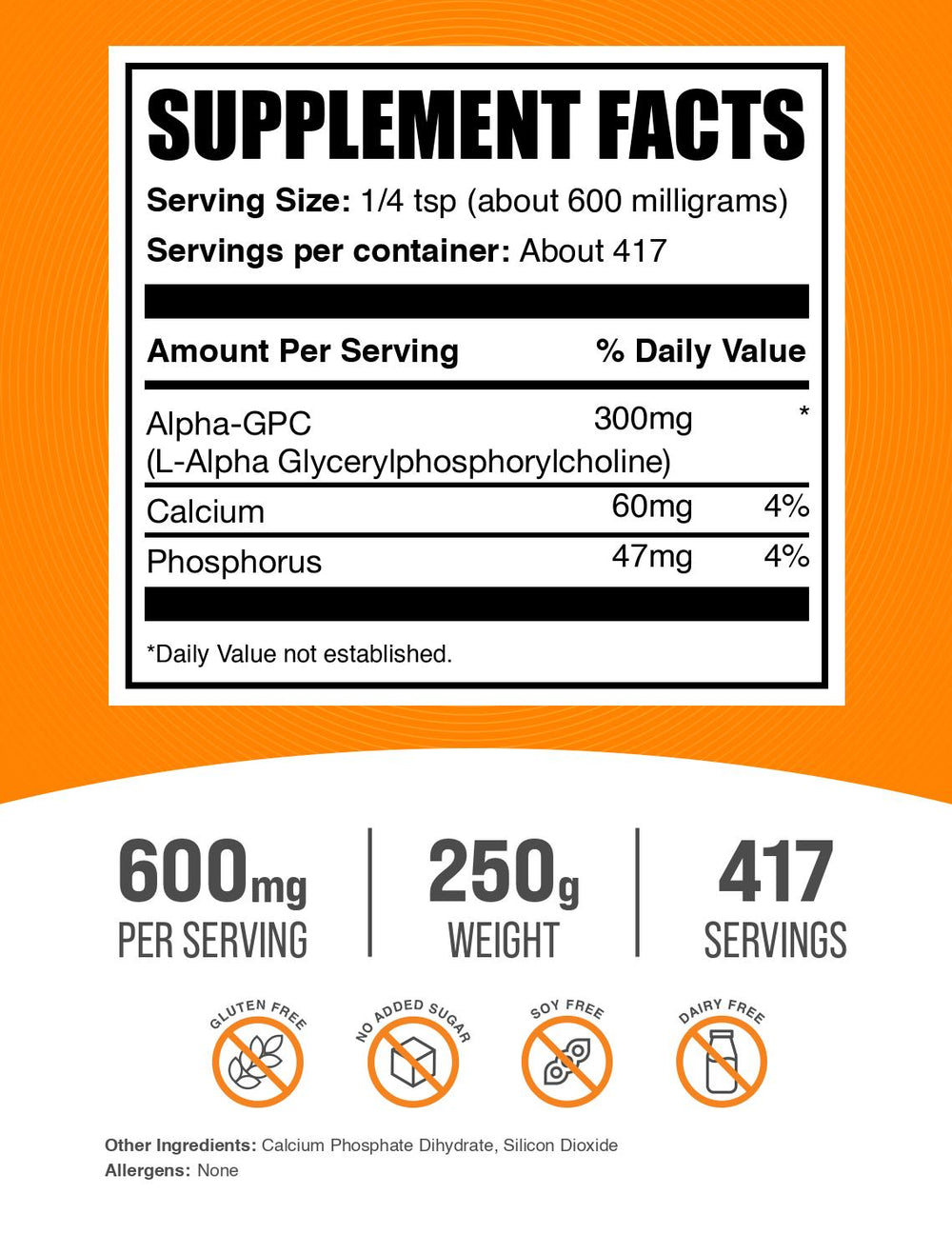 Alpha GPC Powder