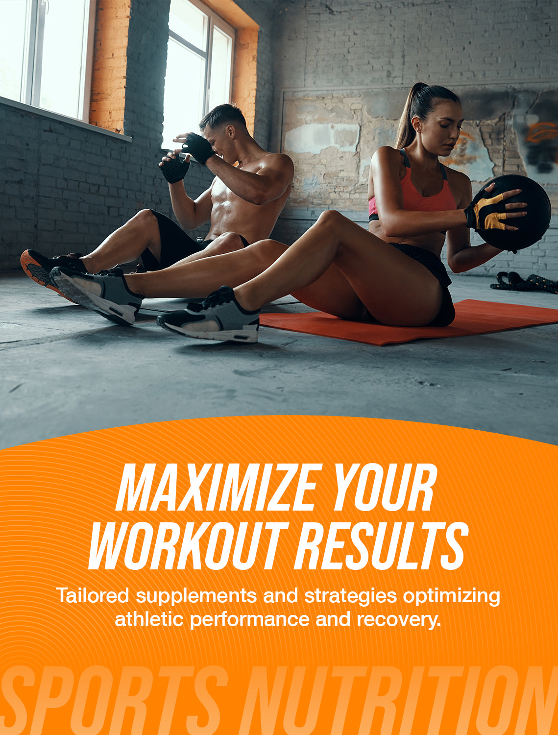 Workout supplements category image