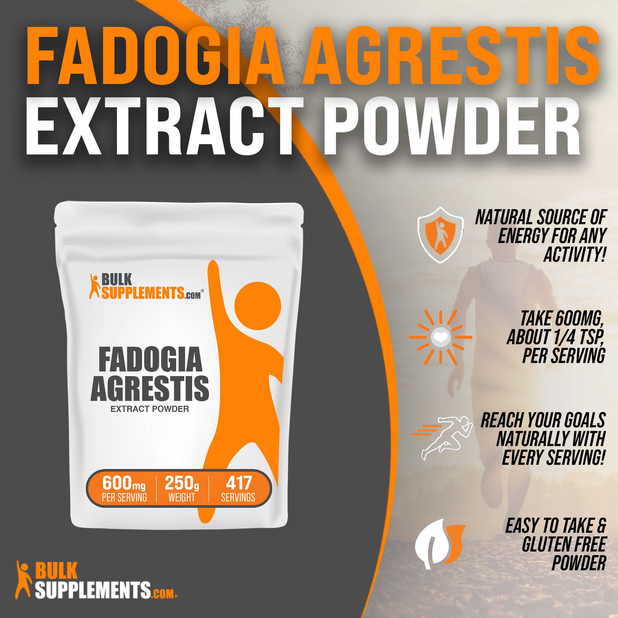Proszek z ekstraktem z Fadogia Agrestis