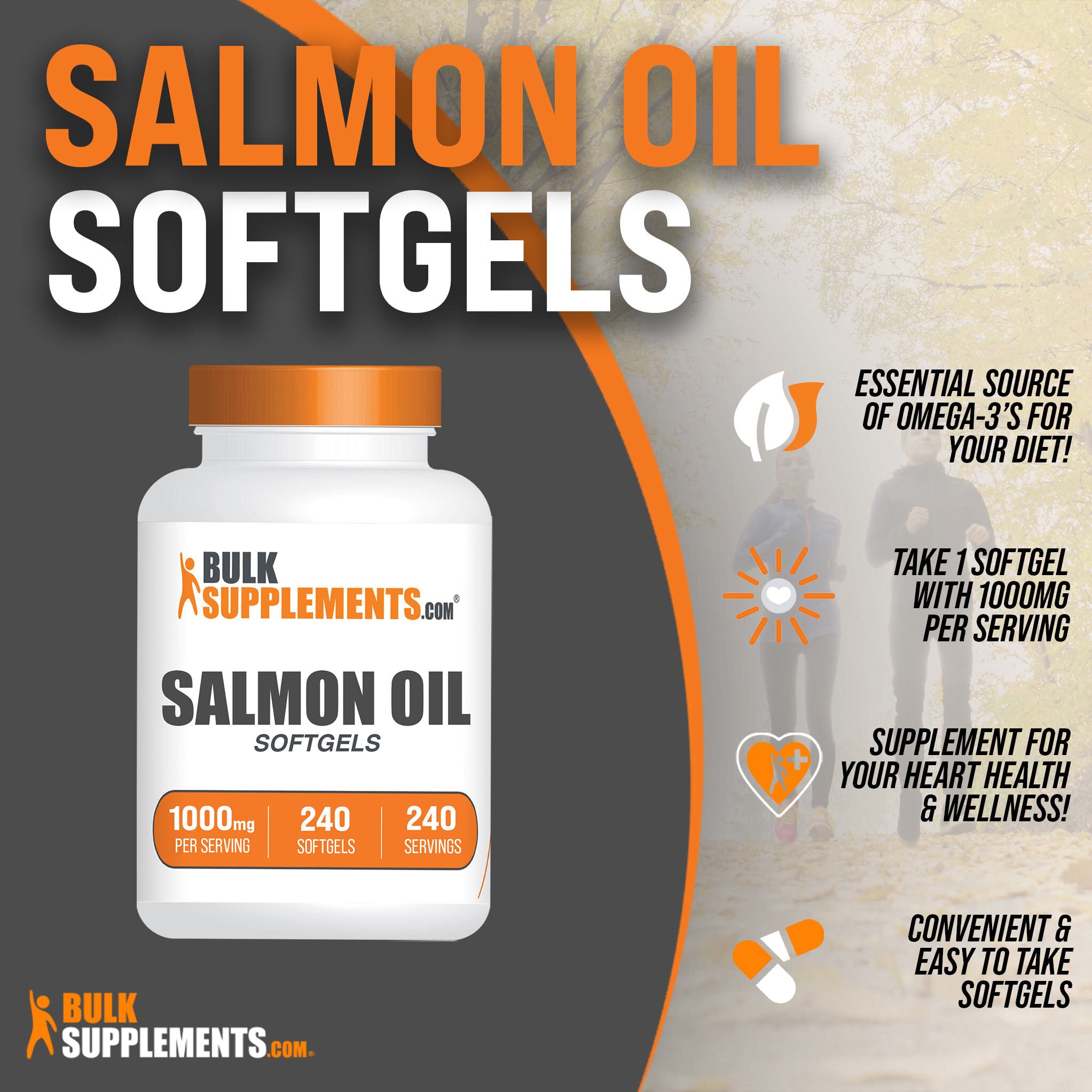 Salmon Oil Softgels