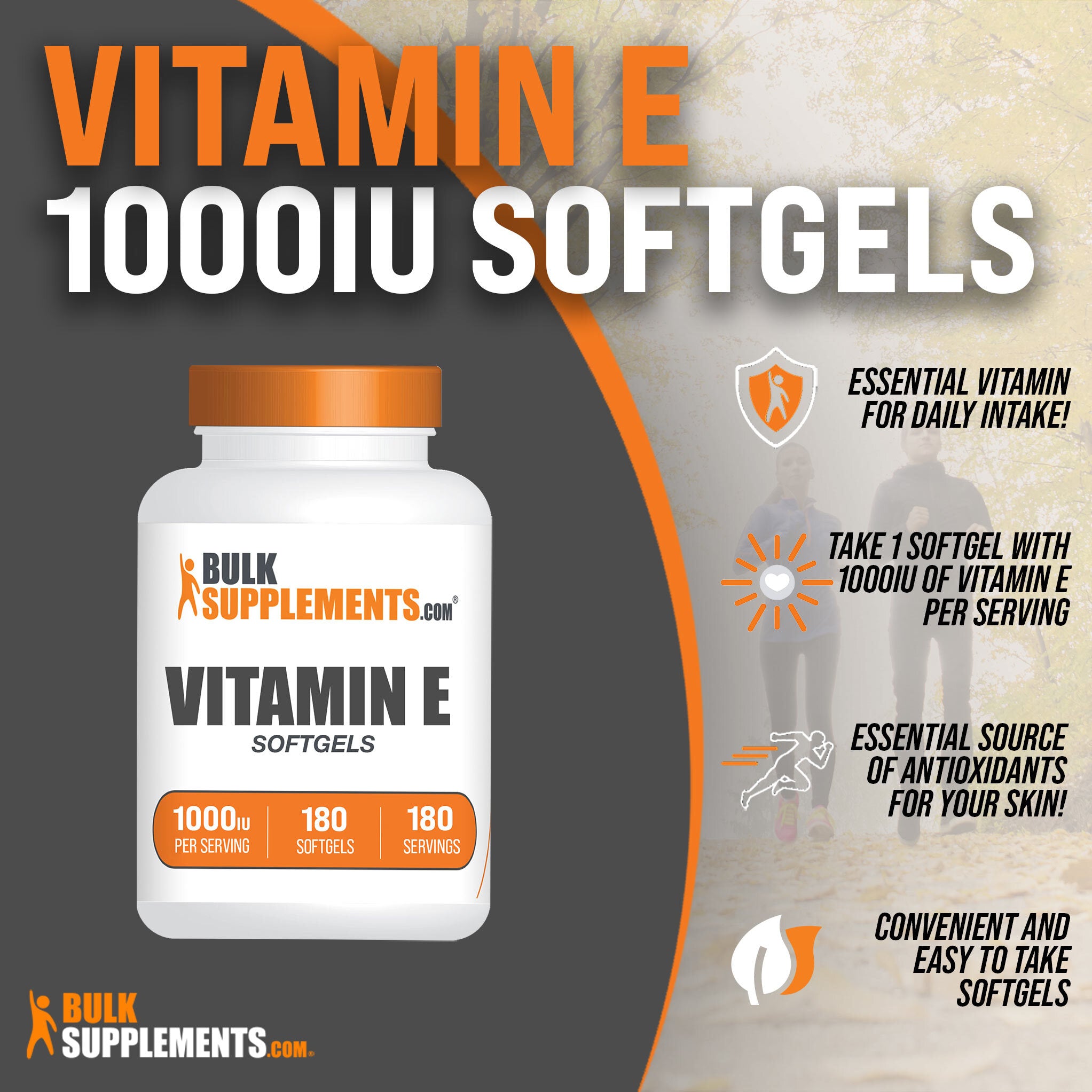 Vitamin E (1000IU) mjukgel