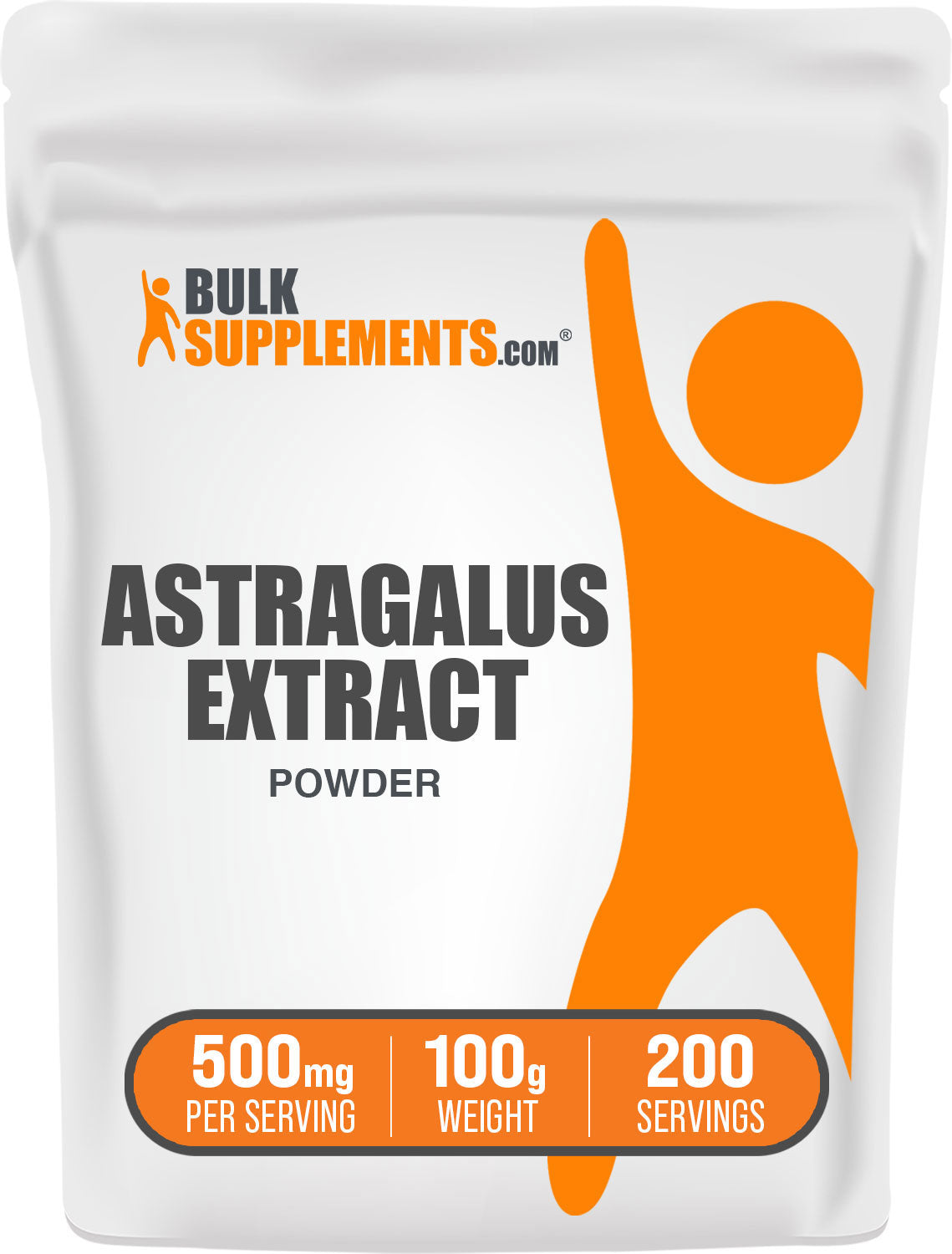 BulkSupplements.com Astragalus Extract Powder 100g bag