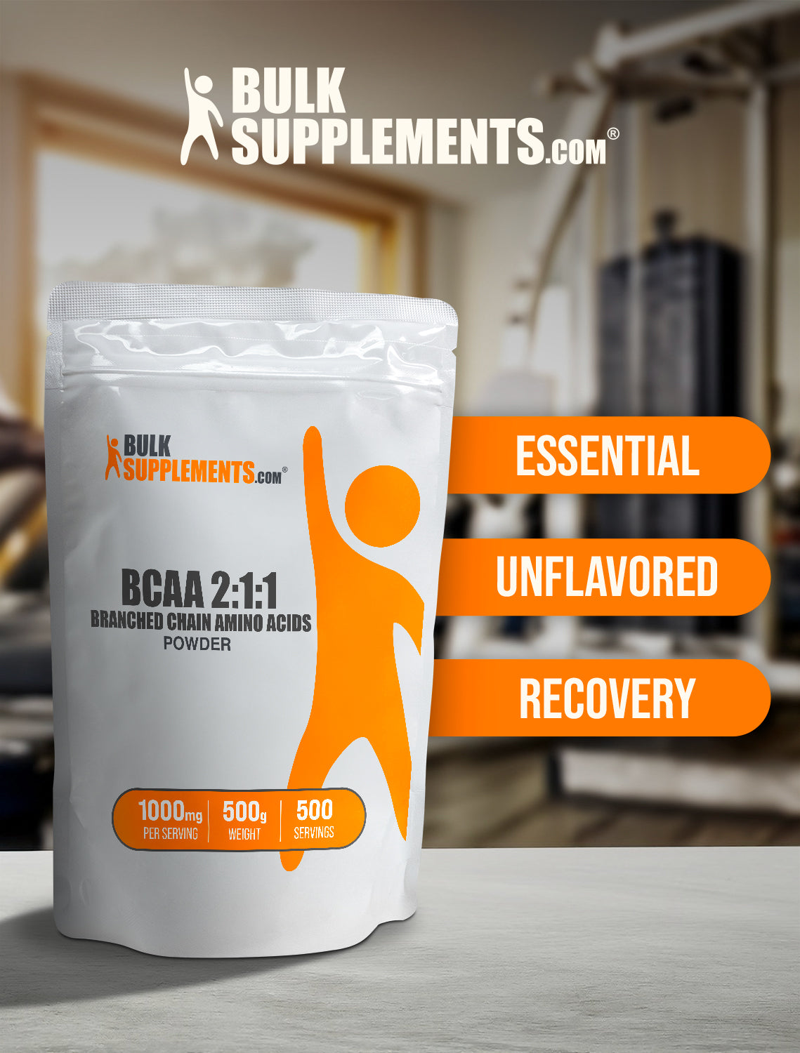 BCAA 2:1:1 (Branched Chain Amino Acids) Powder