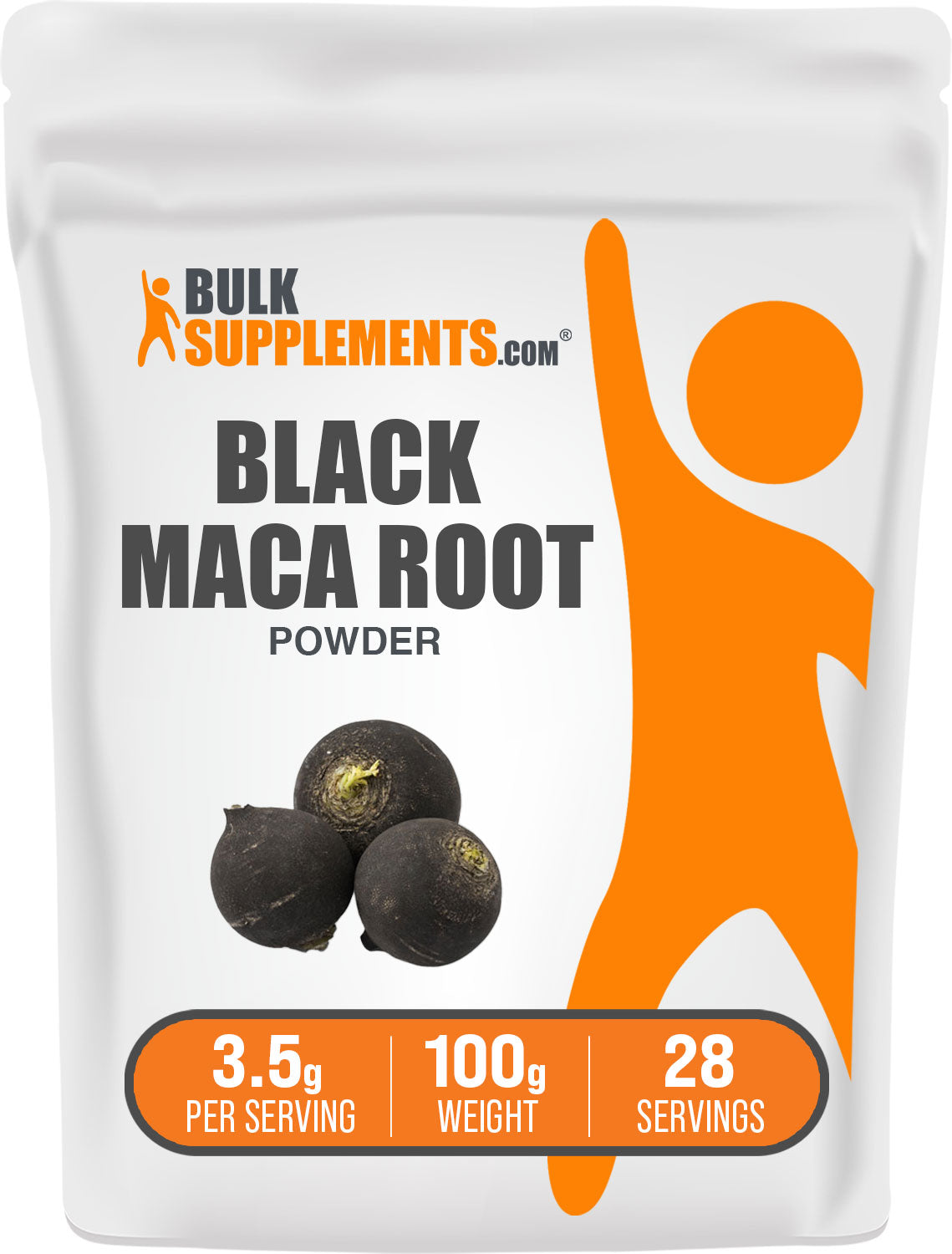 100g bag of black maca