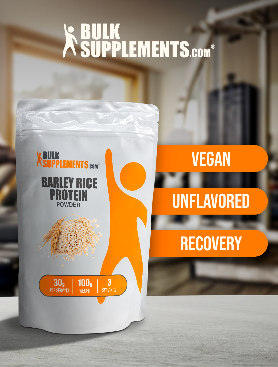 Barley rice protein powder 100g keywords image