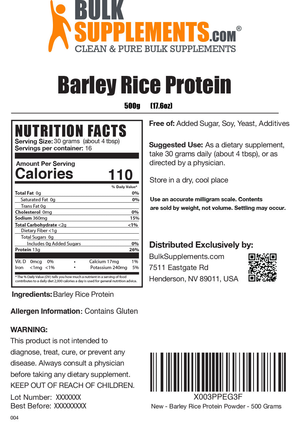 barley rice protein