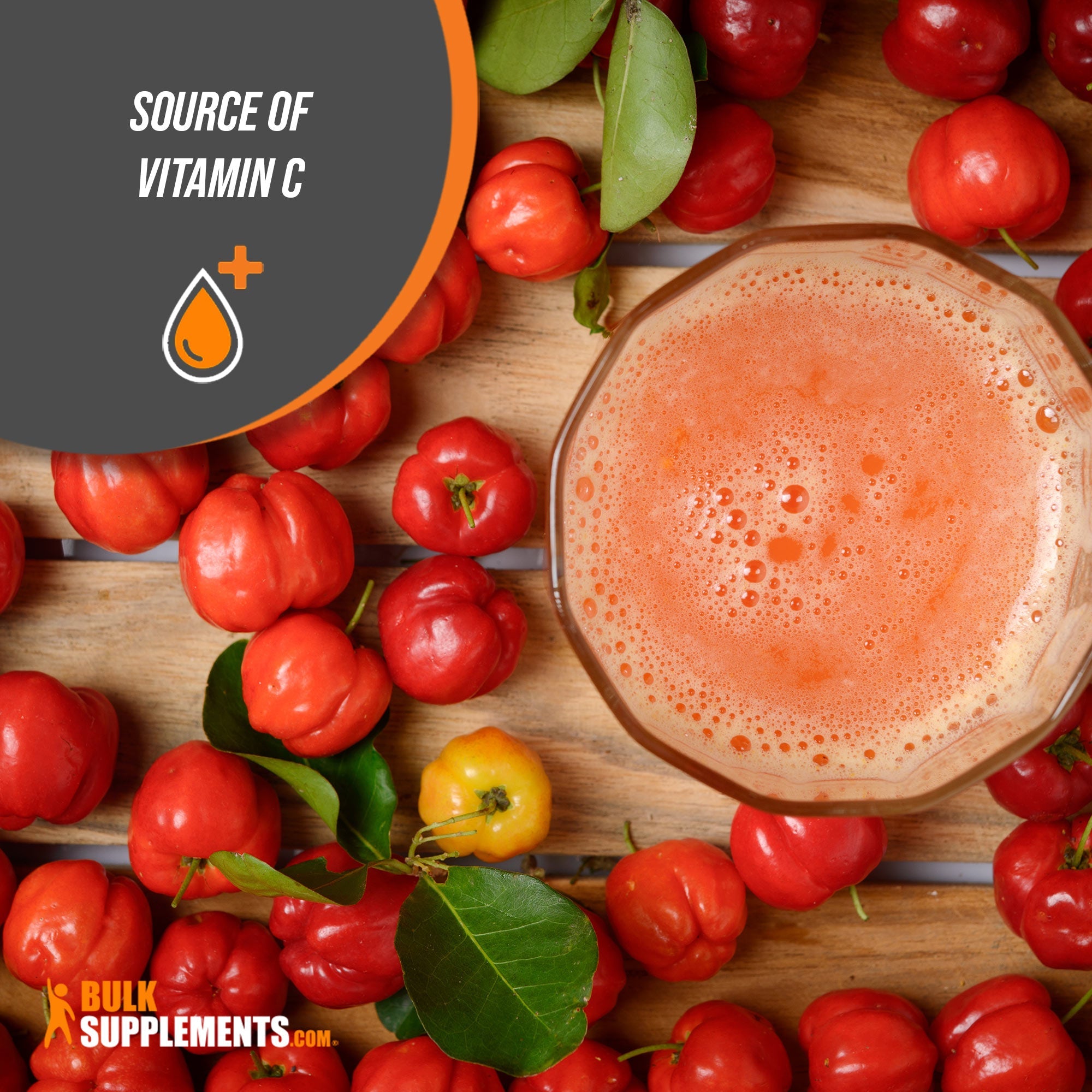 Acerola Extract Vitamin C Source Benefit