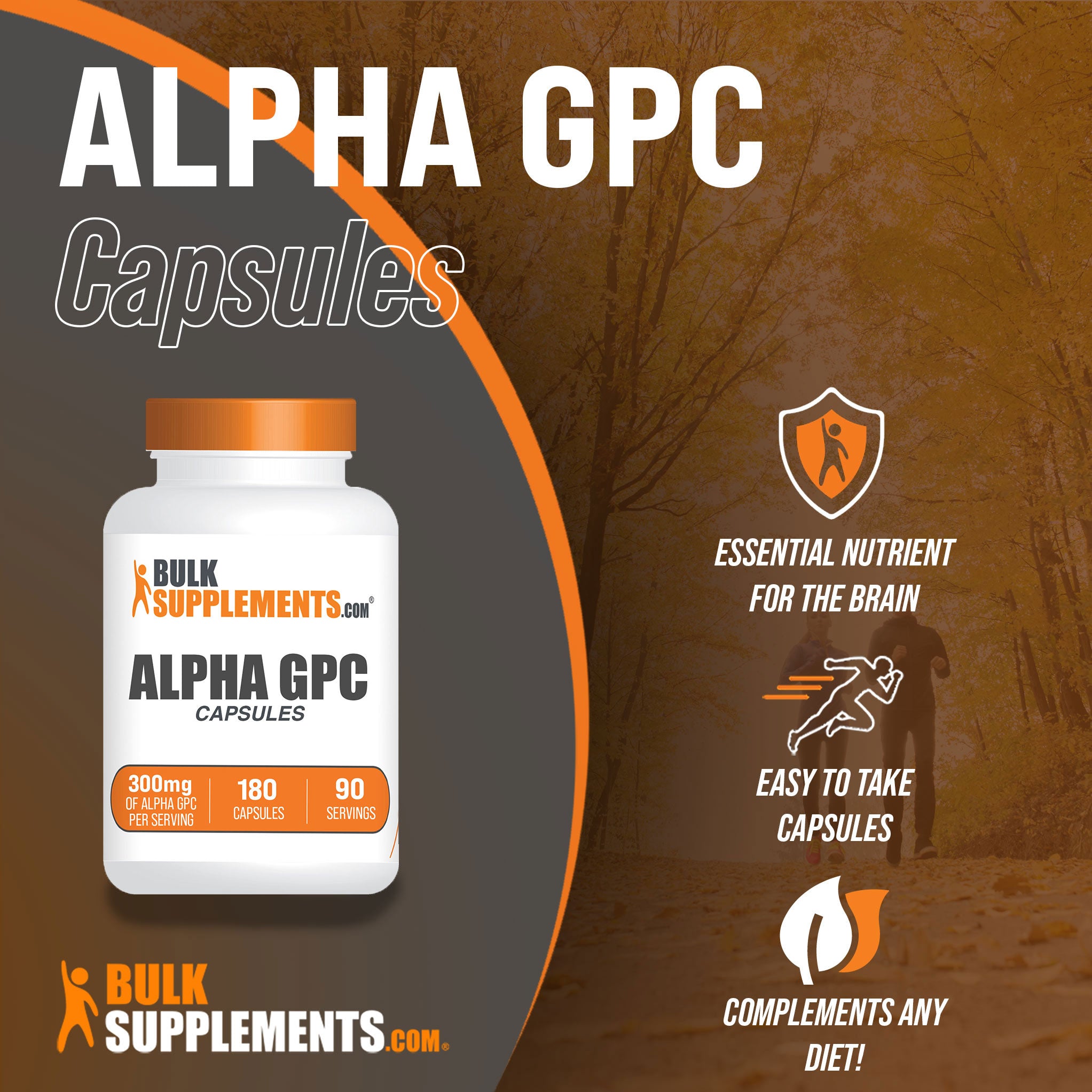 Alpha-GPC 180 ct Capsules Benefits