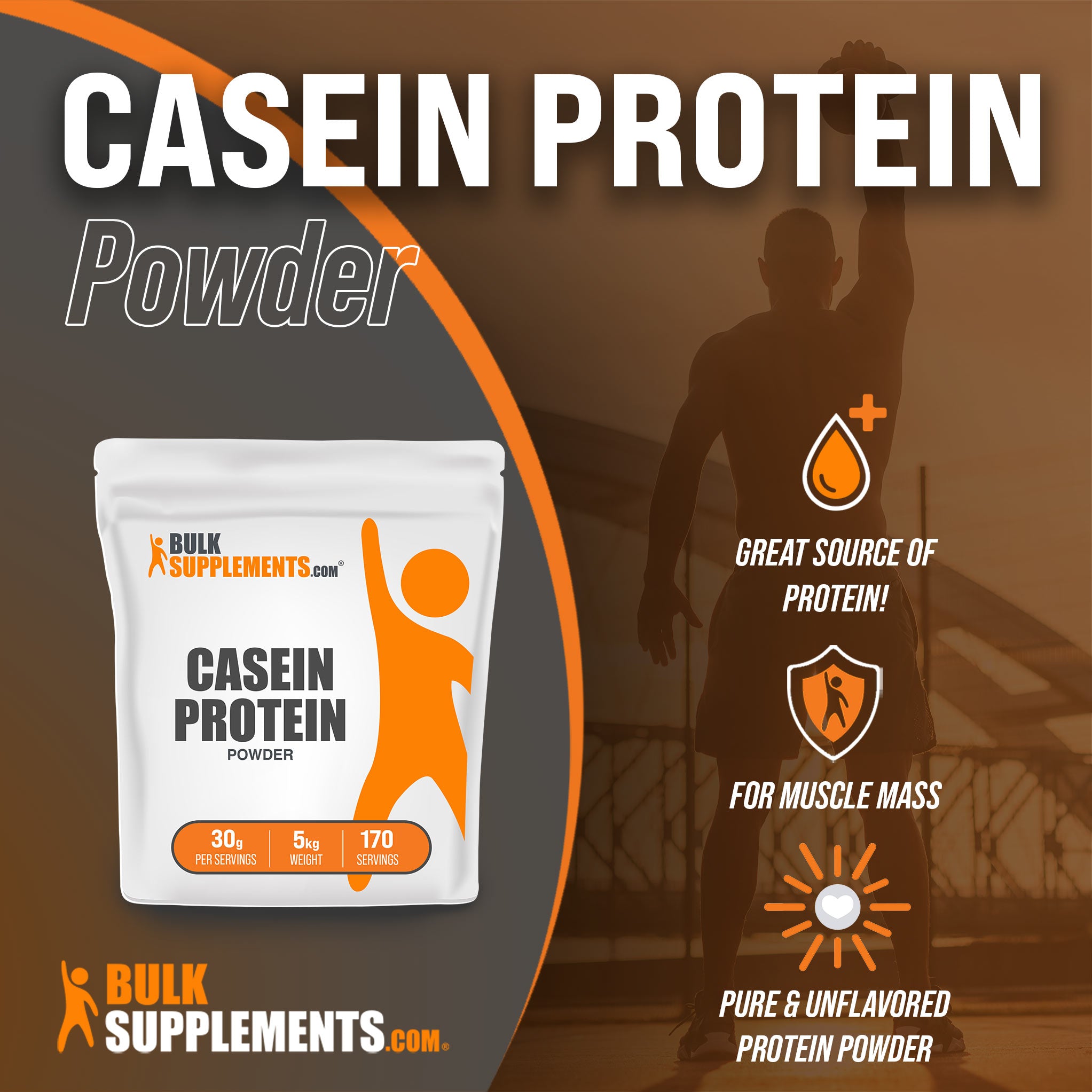 5kg casein protein powder is a great source of protein