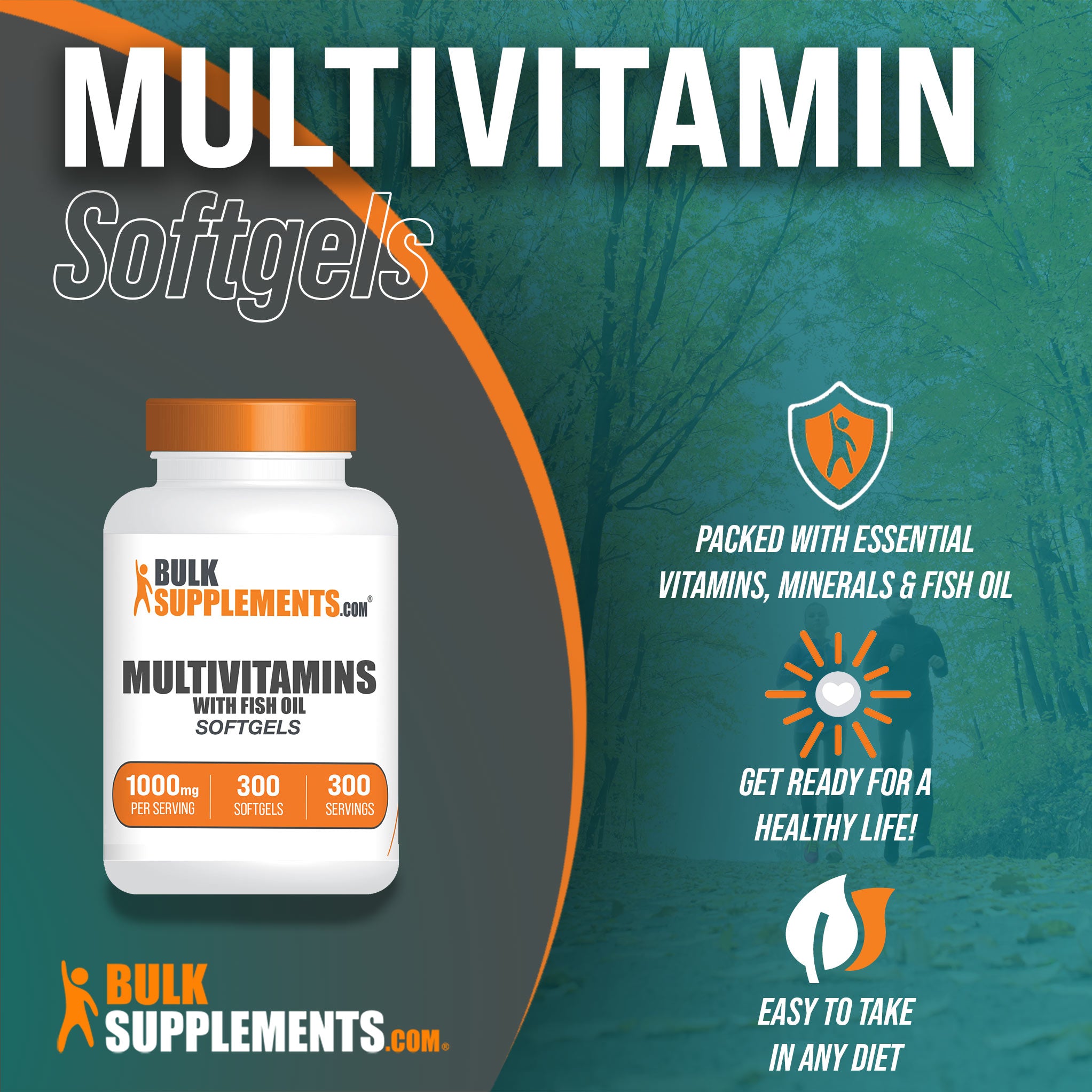 Multivitamin softgels benefits