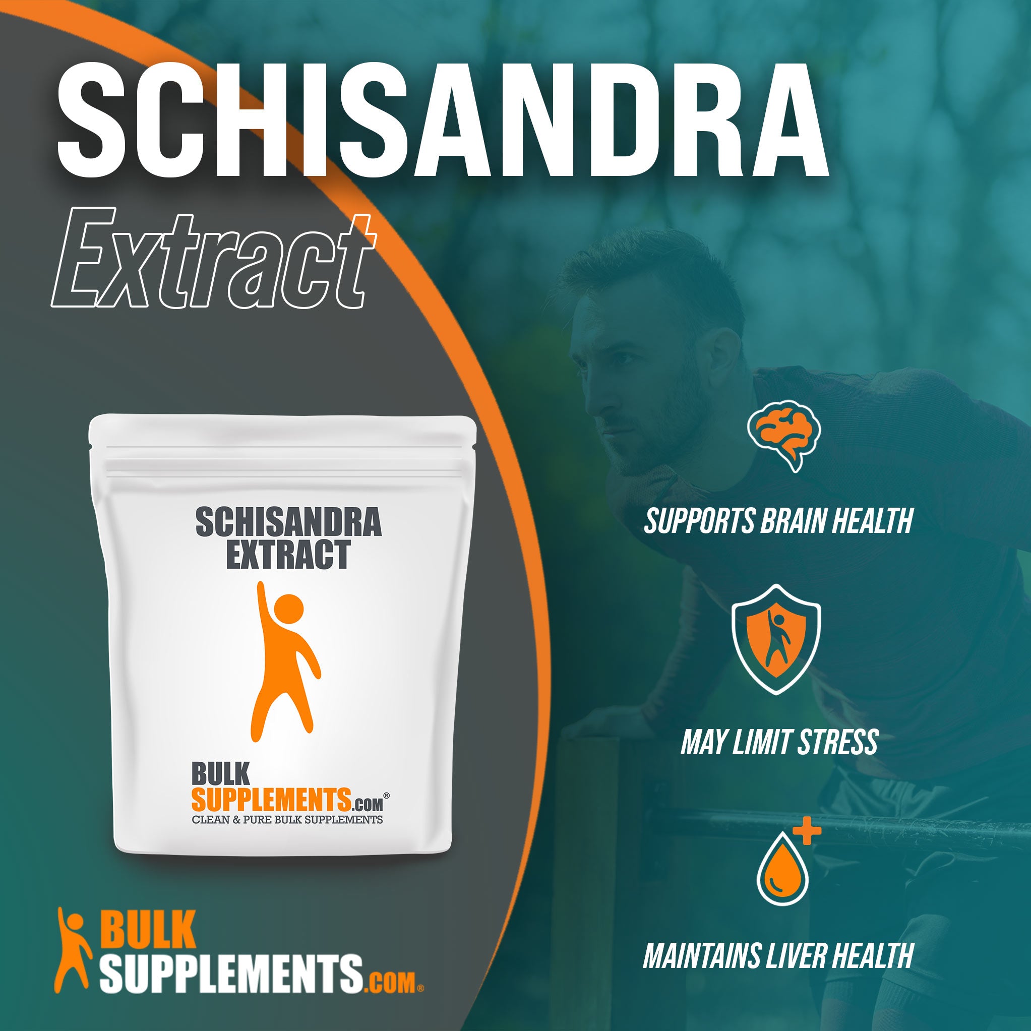 Benefits of Schisandra Extract: supports brain health, may limit stress, maintains liver health