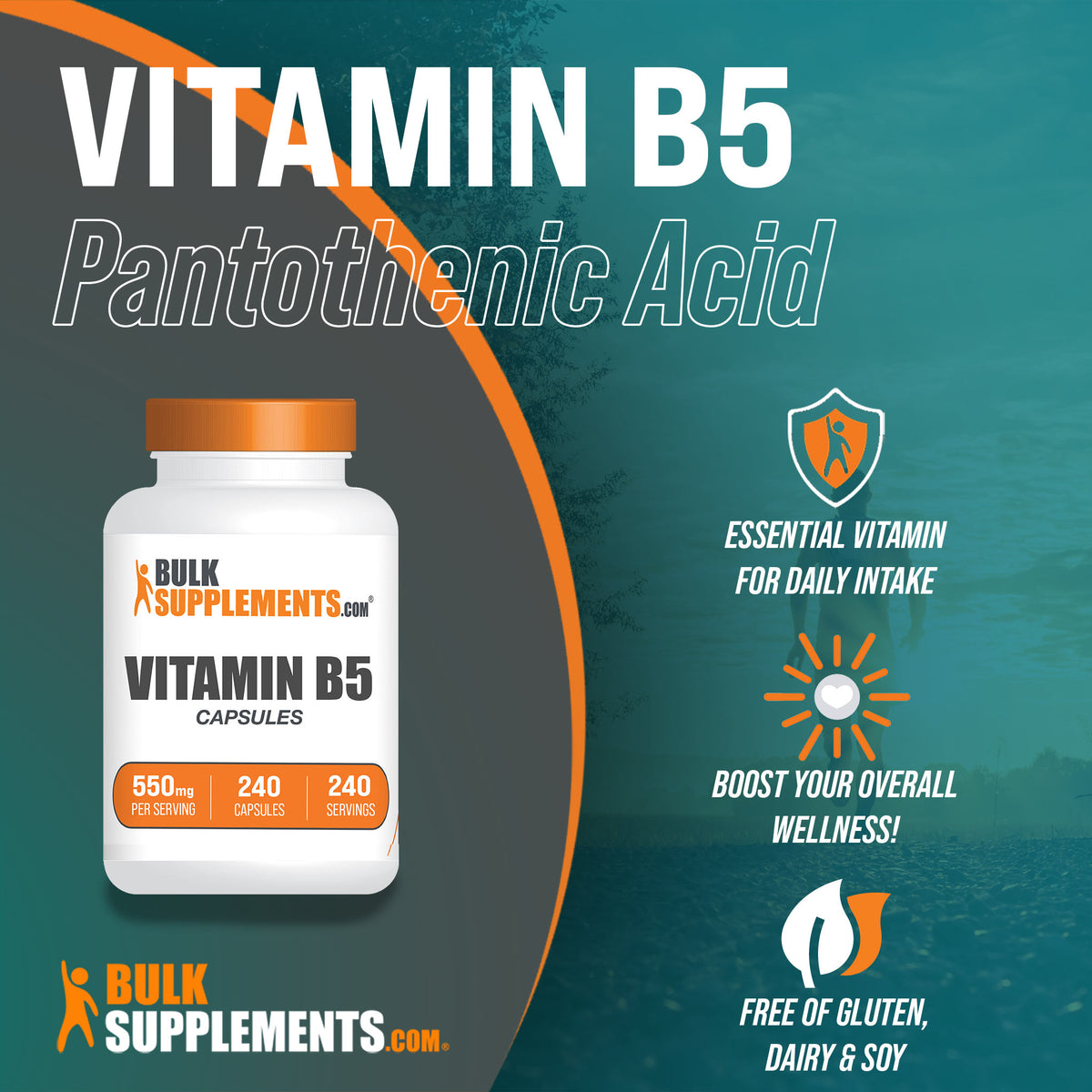 Vitamin B5 Capsules Maximum Strength for Optimal Health