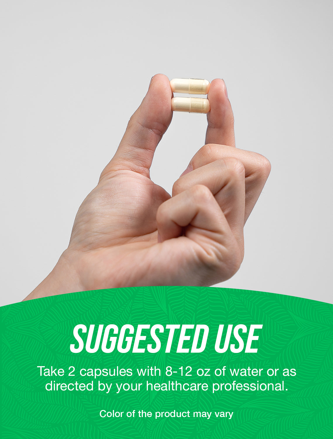 Bamboo extract capsules suggested use image