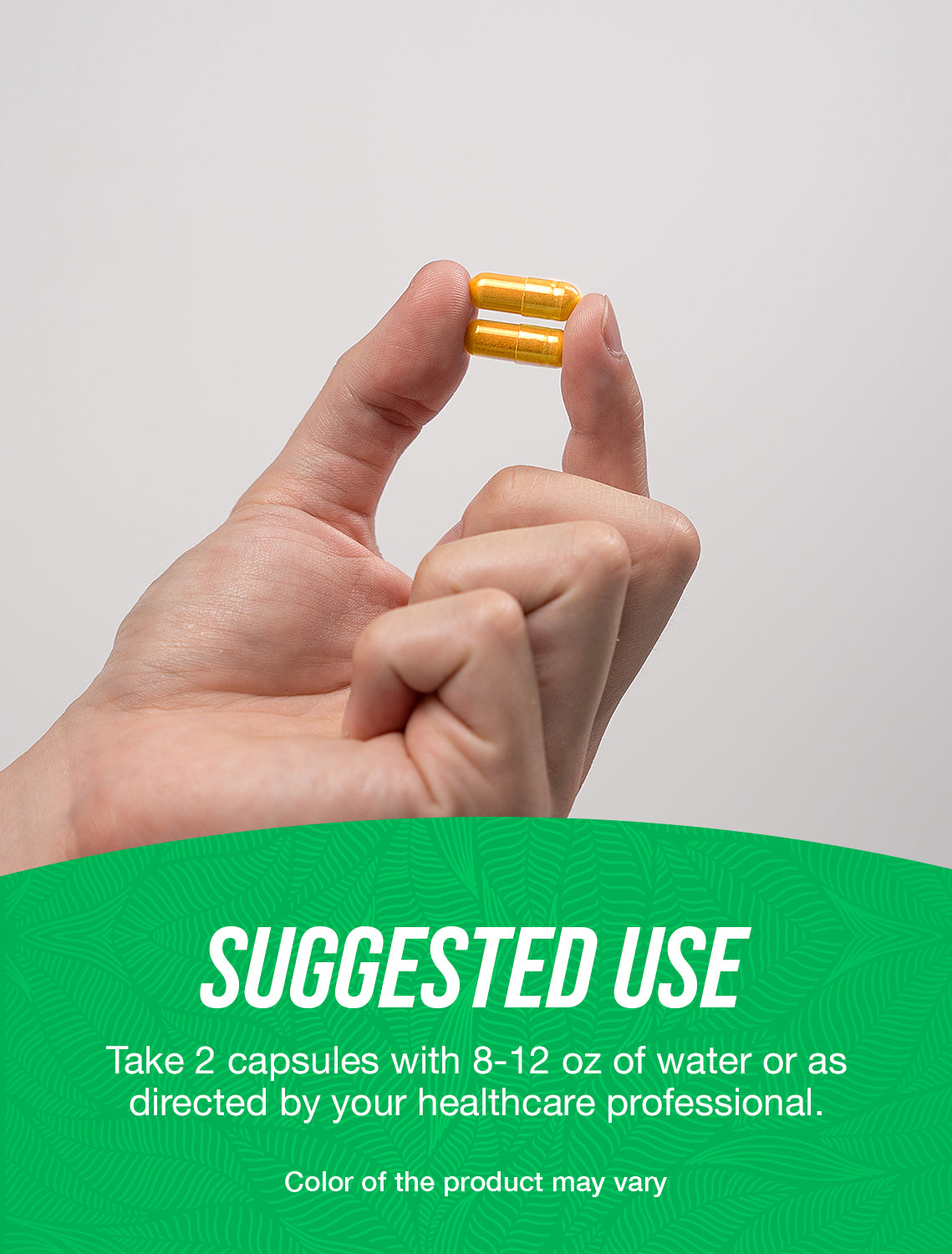 Bee pollen capsules suggested use image