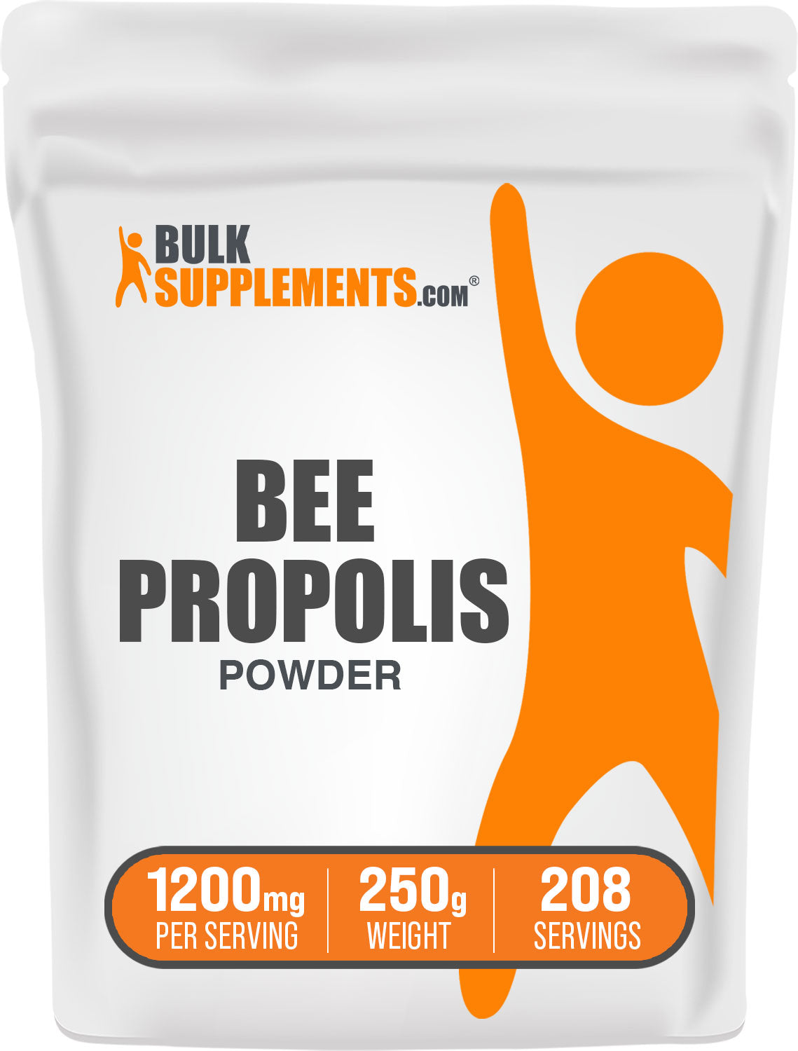 BulkSupplements.com Bee Propolis Powder 250g Bag