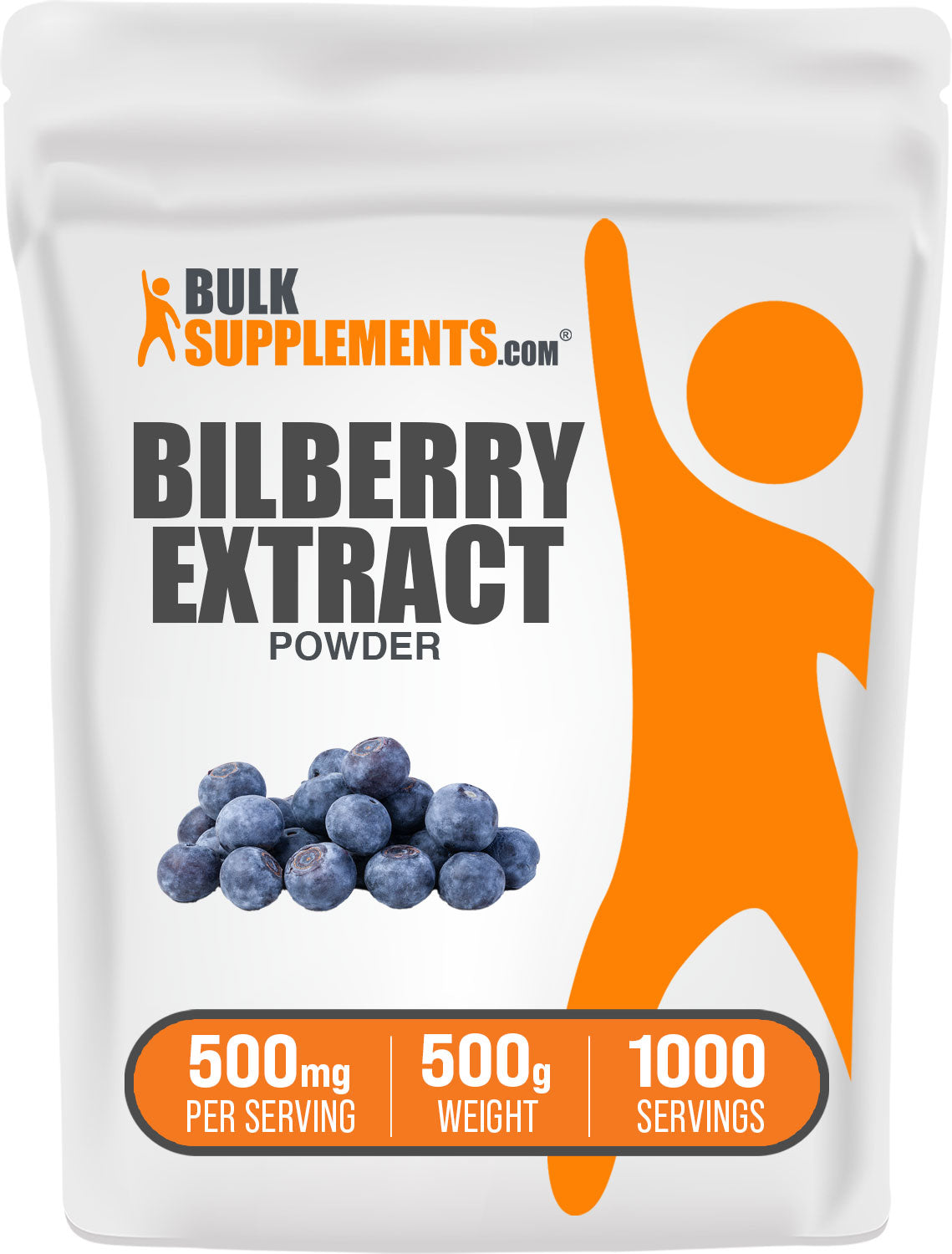 BulkSupplements Bilberry Extract Powder 500g