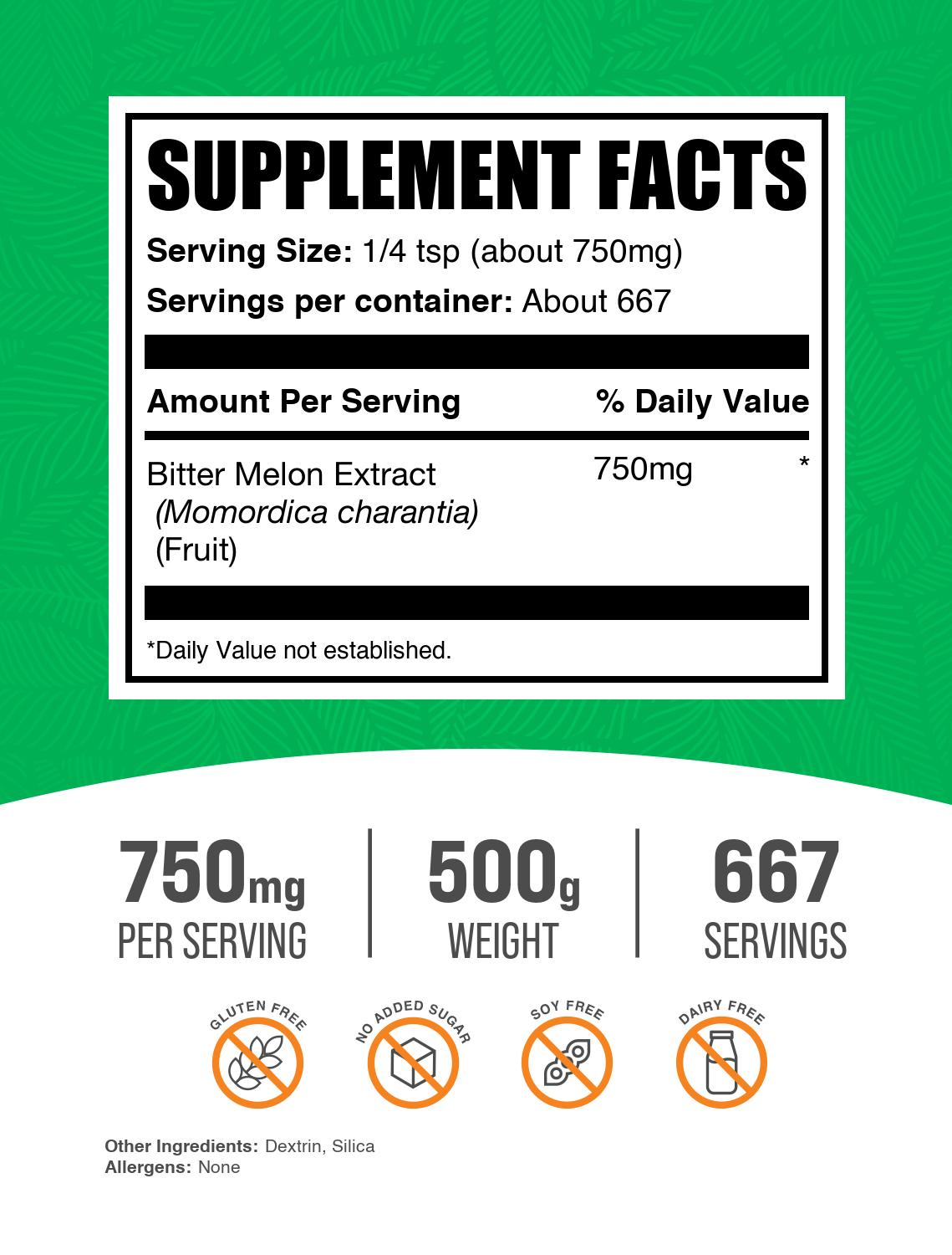 Bitter Melon Extract Powder