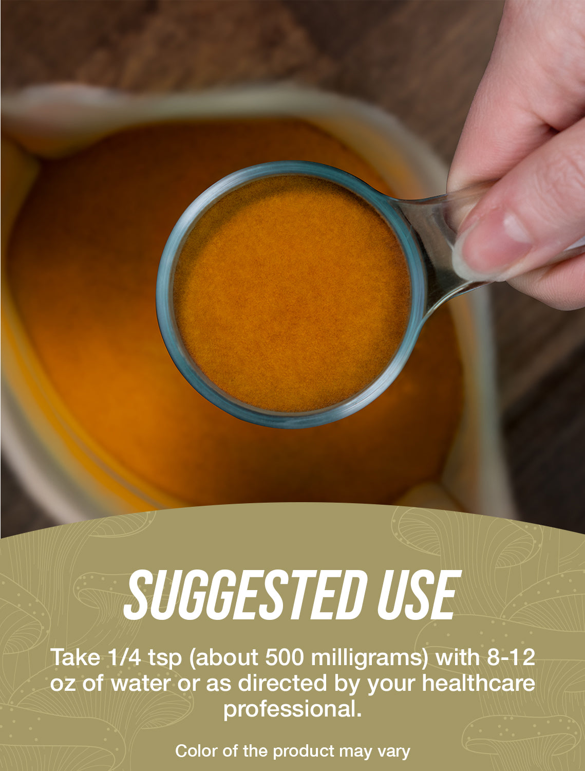 Black Fungus Extract Powder 250g Suggested Use Image