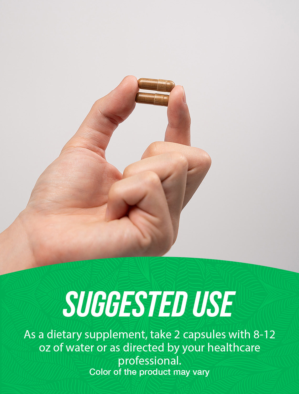 Black Garlic Extract Capsules Suggested Use Image