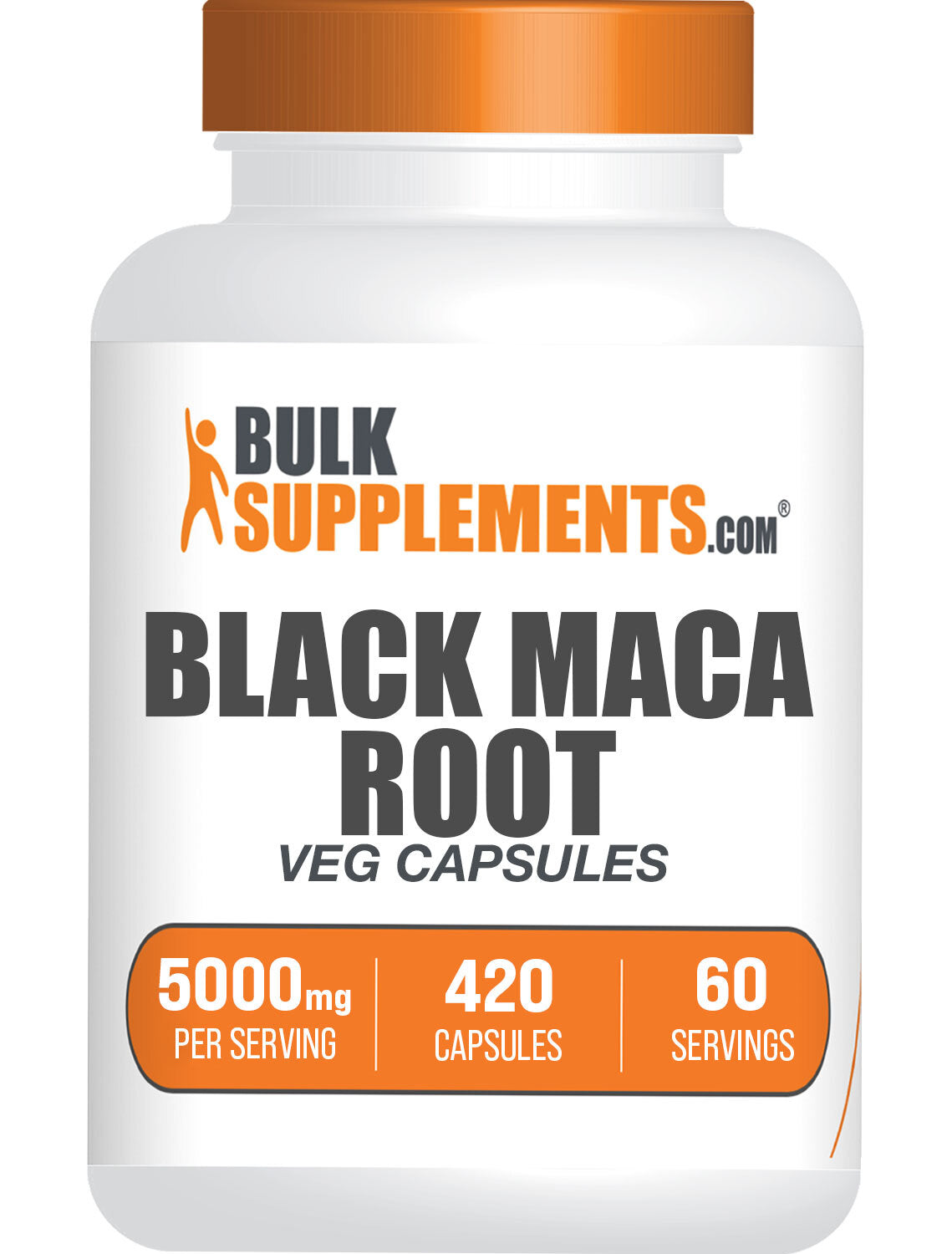 420 capsules of black maca