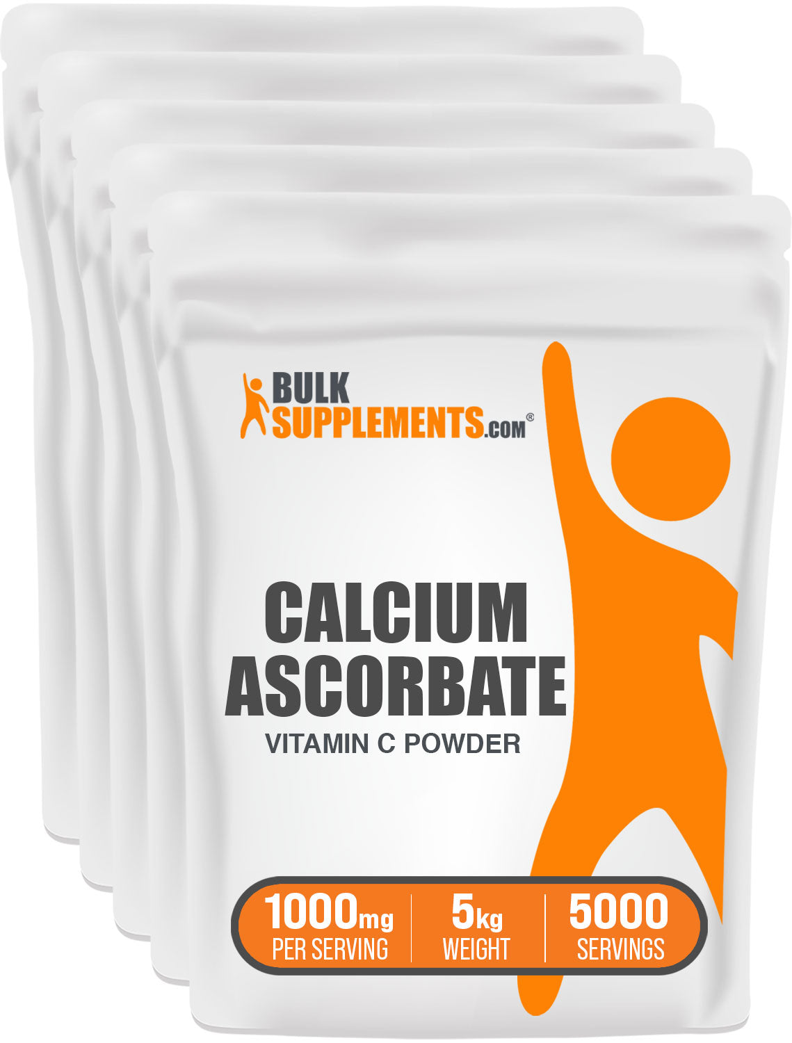 BulkSupplements Vitamin C Powder - 500 Grams