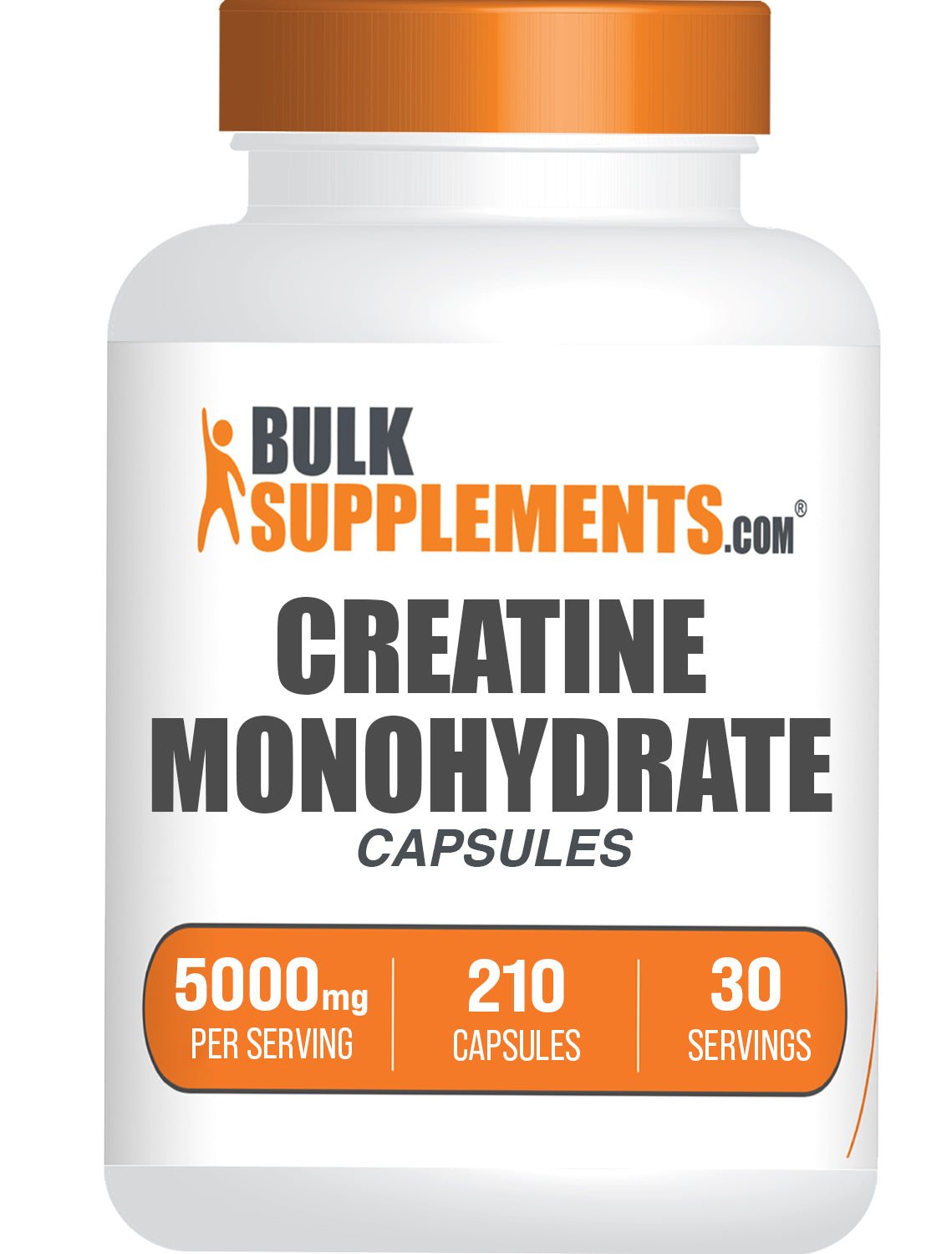 Creatine Monohydrate Capsules 210 ct Bottle