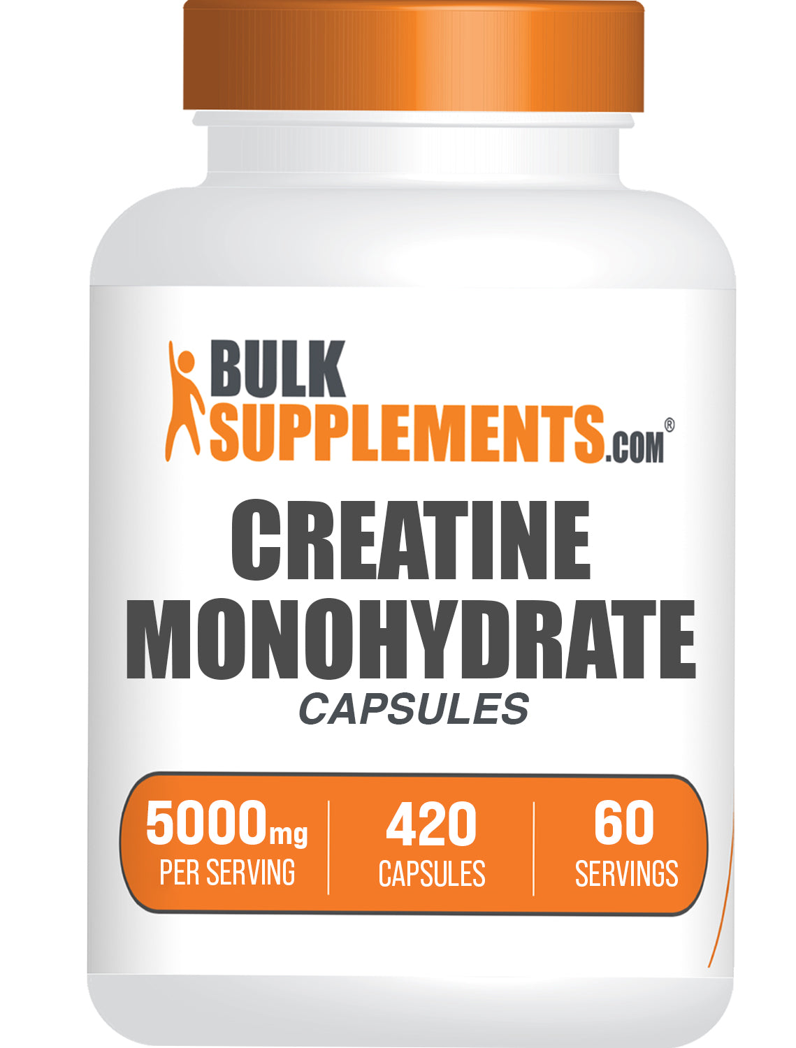 Creatine Monohydrate Capsules 420 ct Bottle