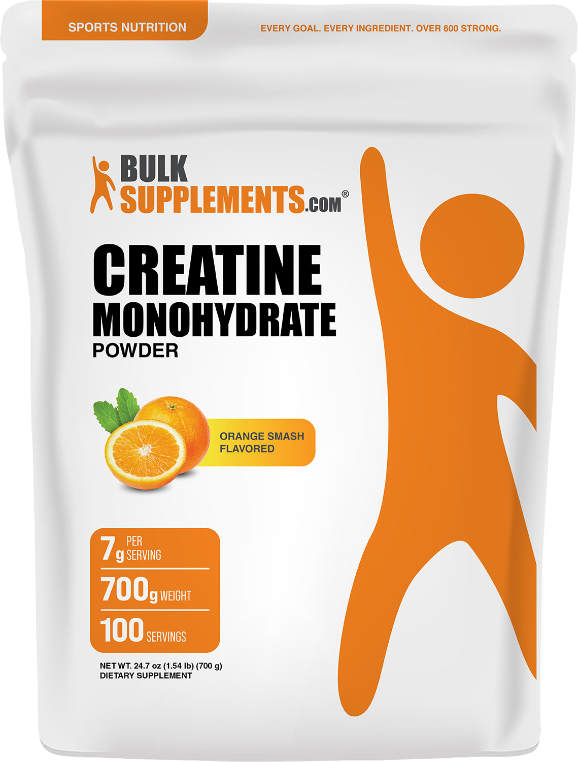 Creatine Monohydrate Powder - Orange Smash Creatine Monohydrate Powder - Orange Smash