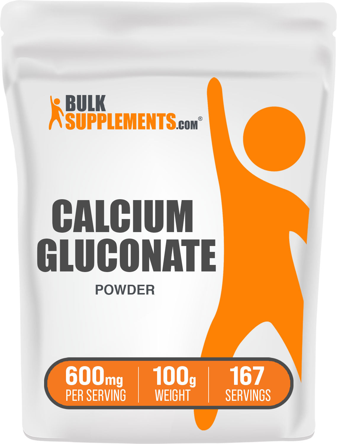 100g calcium gluconate