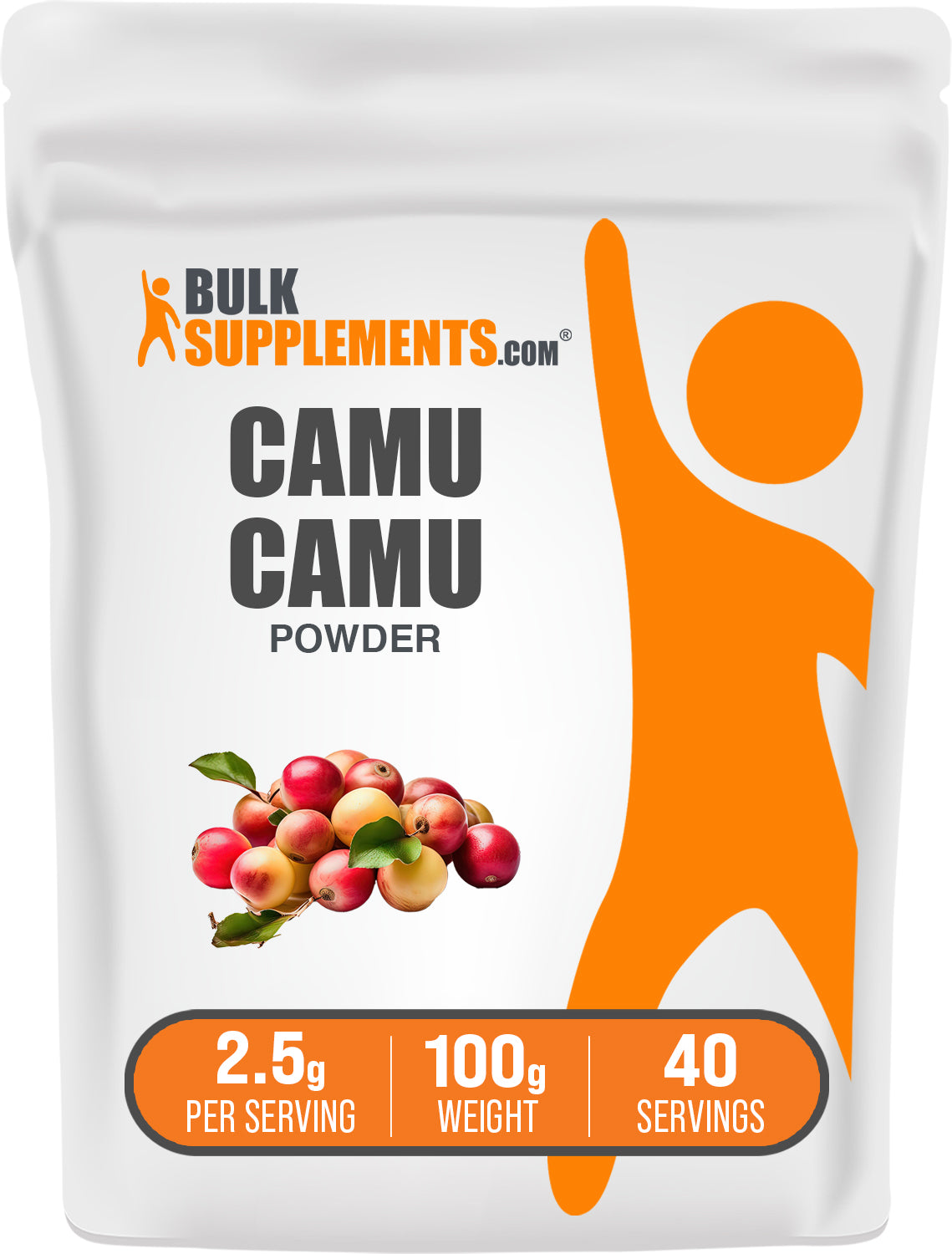 BulkSupplements.com Camu Camu Powder 100g bag image