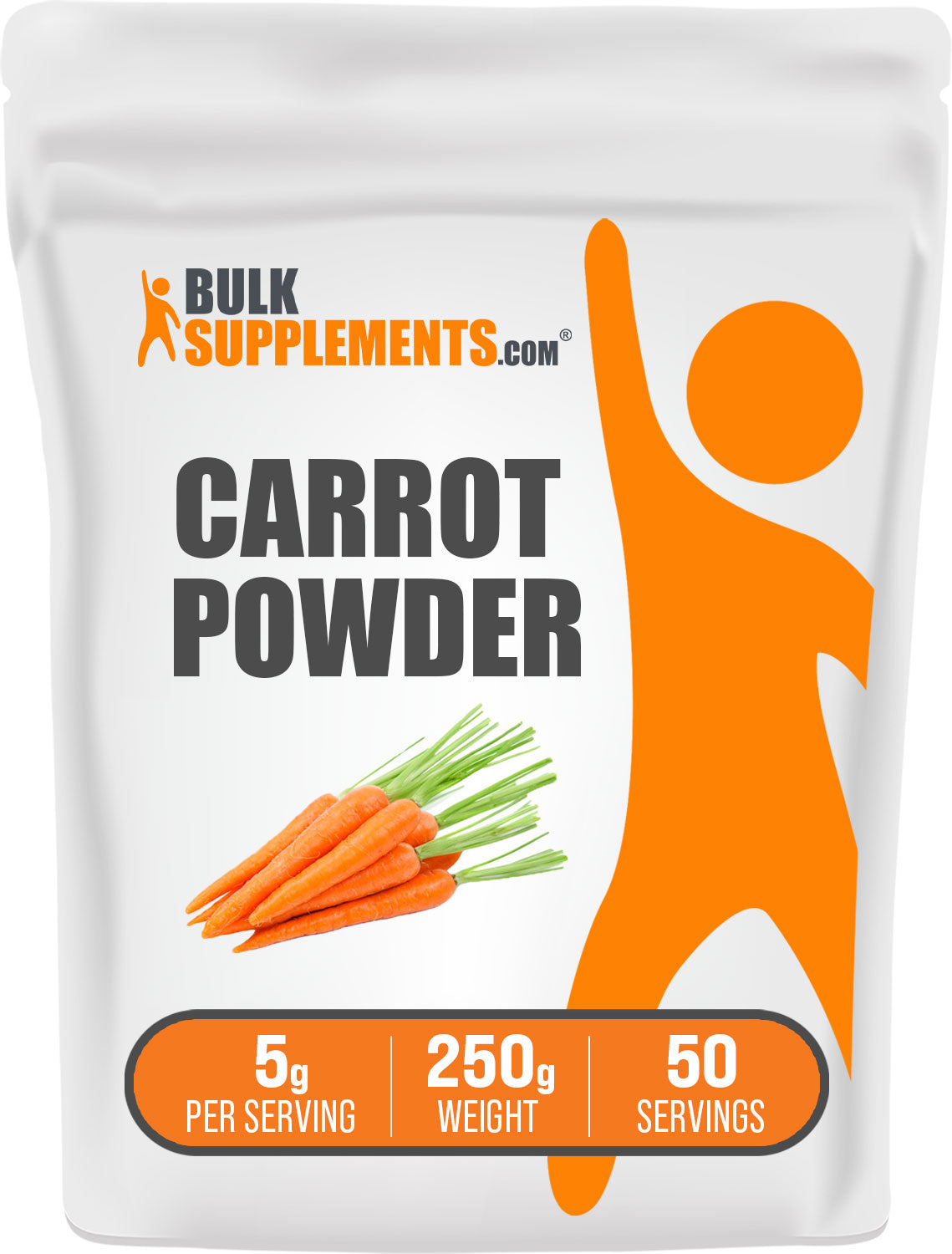 250g of Carrot Powder