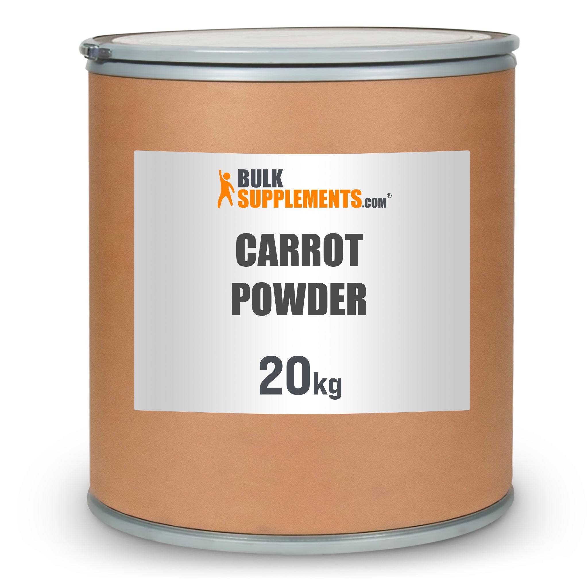 BulkSupplements Carrot Powder 20 Kilograms drum