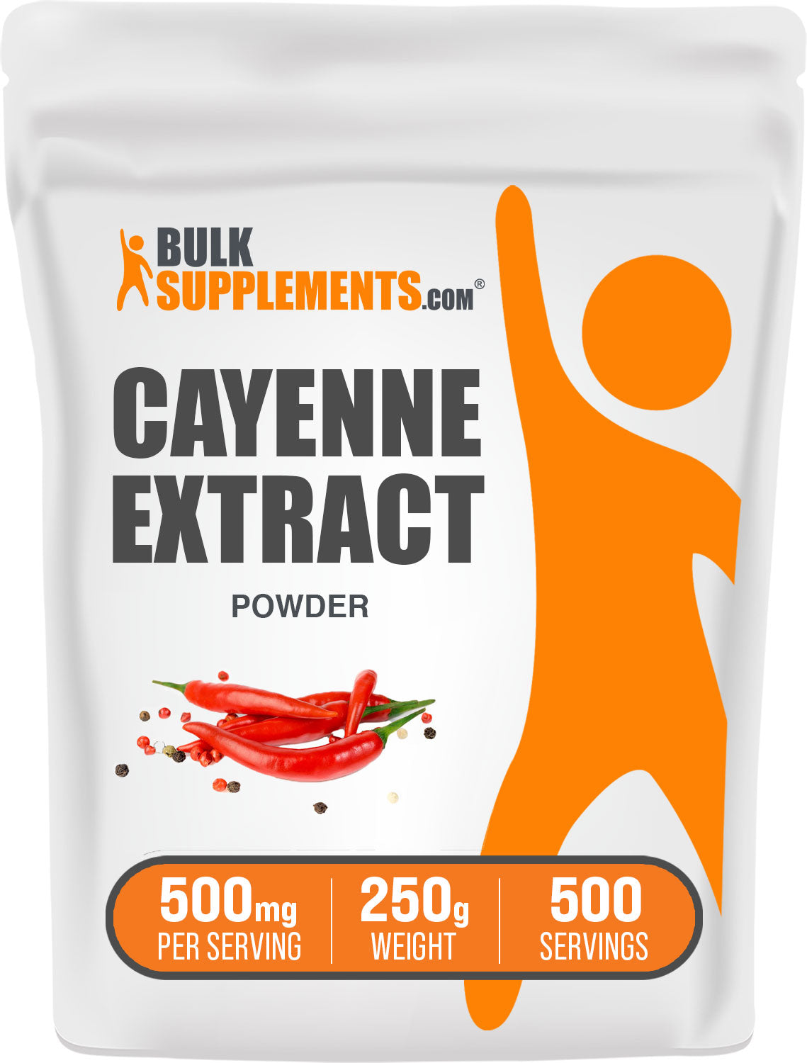 BulkSupplements Cayenne Extract Powder 250g