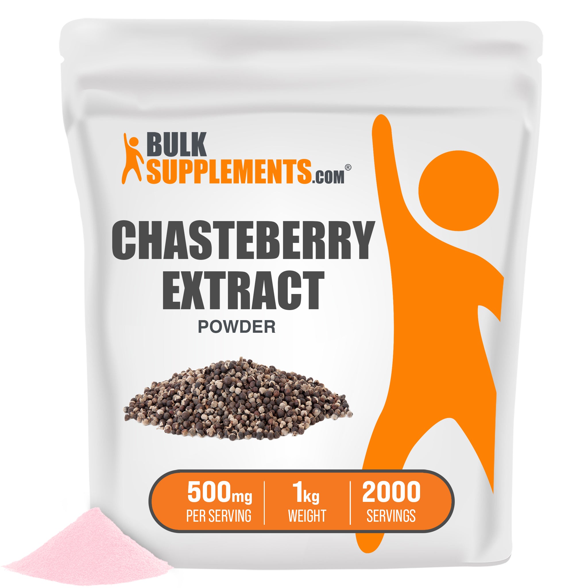1kg bag of chasteberry (vitex berry)