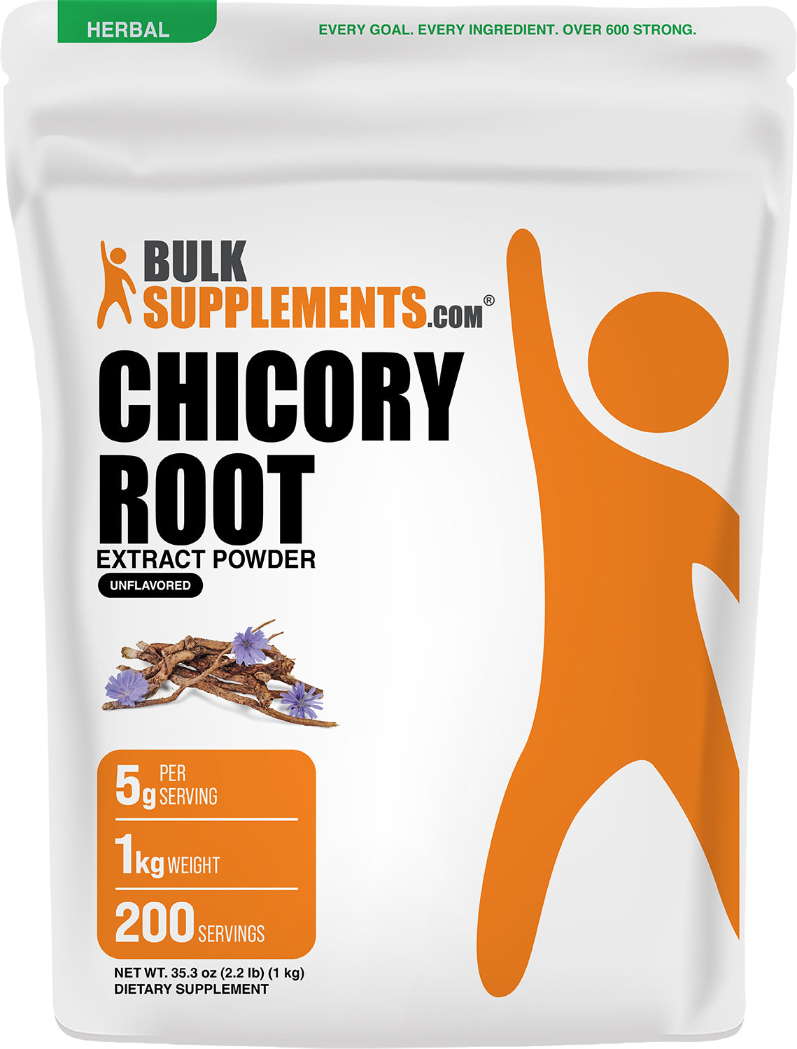 Chicory Root Extract Powder AMZ 1kg Main Image