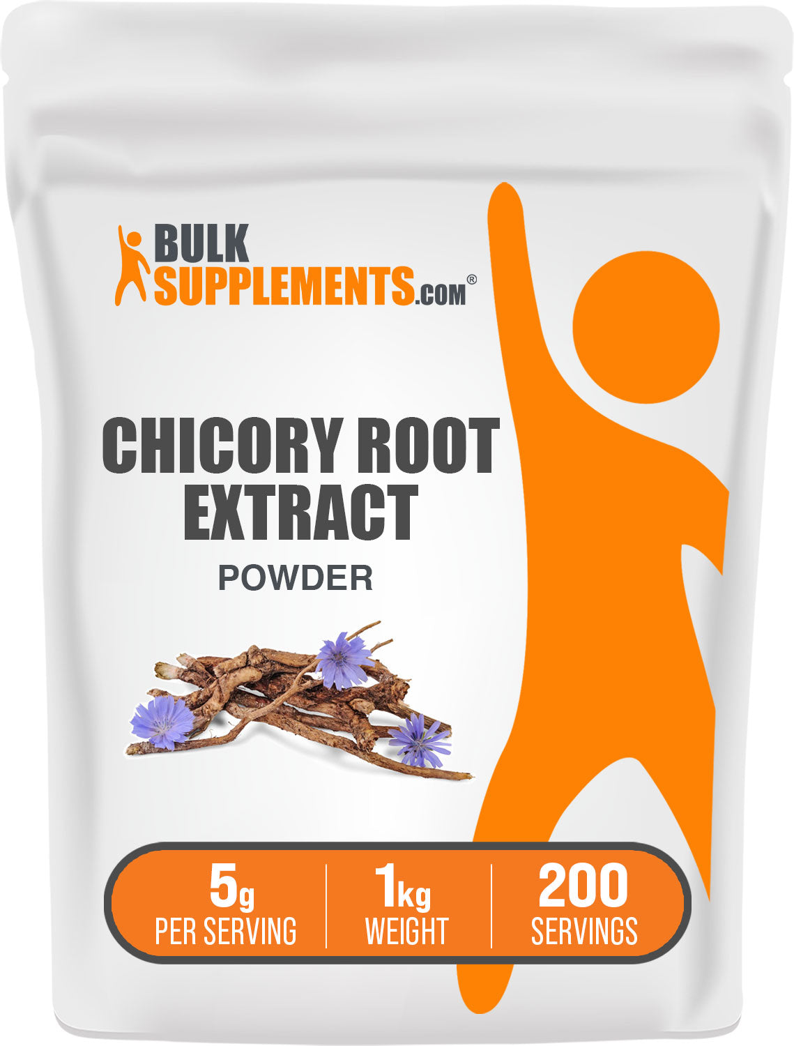 BulkSupplements Chicory Root Extract Powder 1KG bag