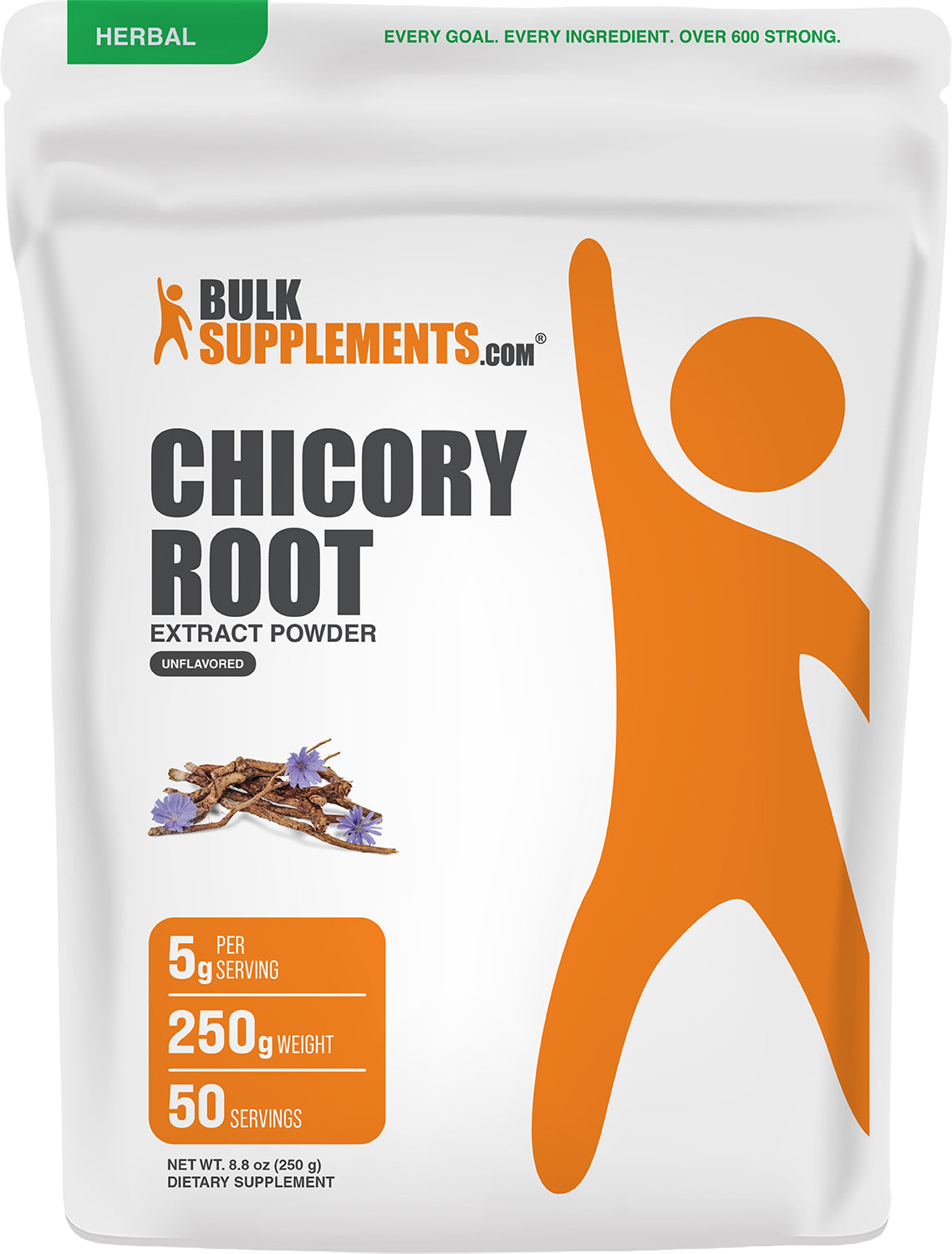 Chicory Root Extract Powder AMZ 250g Main Image