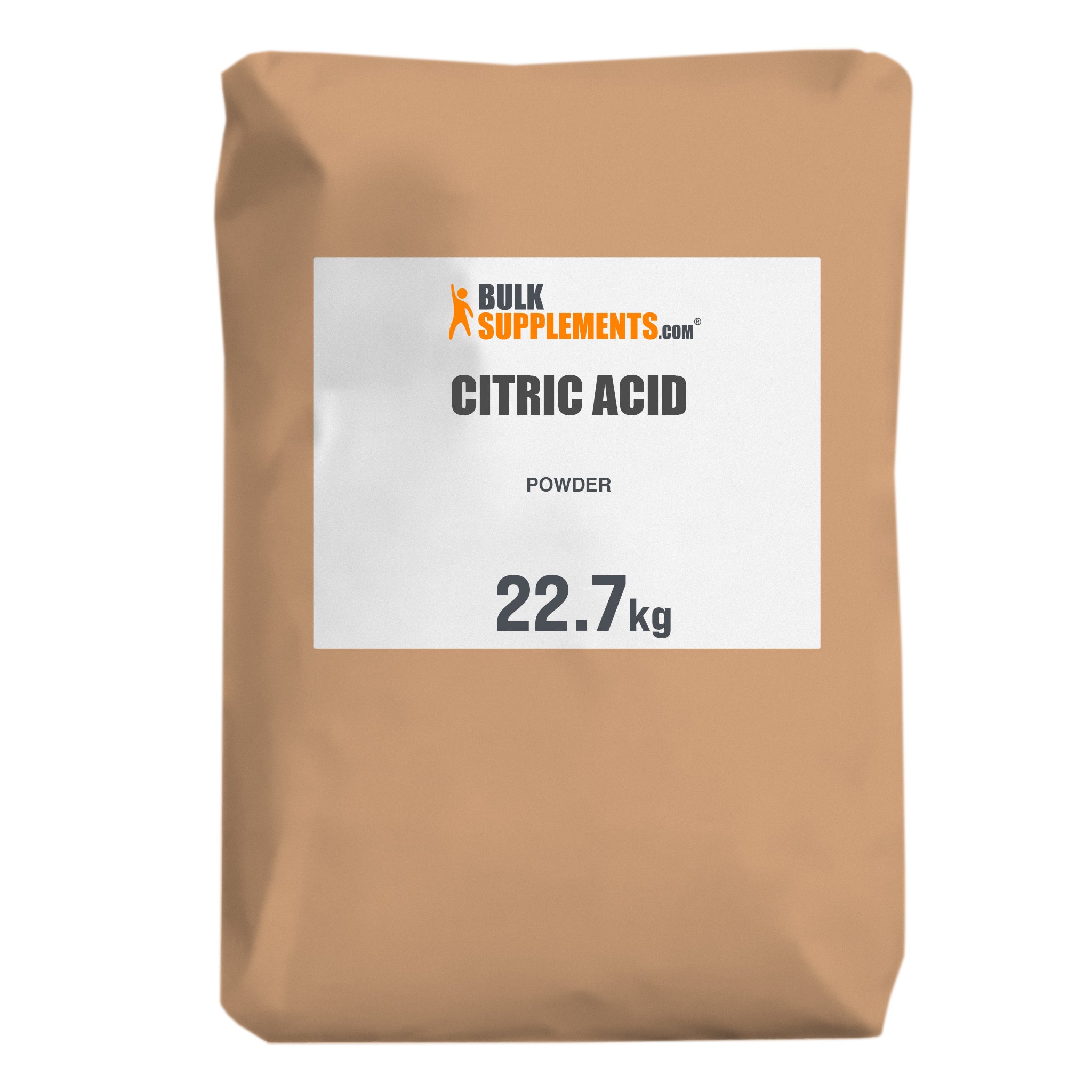 BulkSupplements Citric Acid Powder 22.7 Kilograms bag
