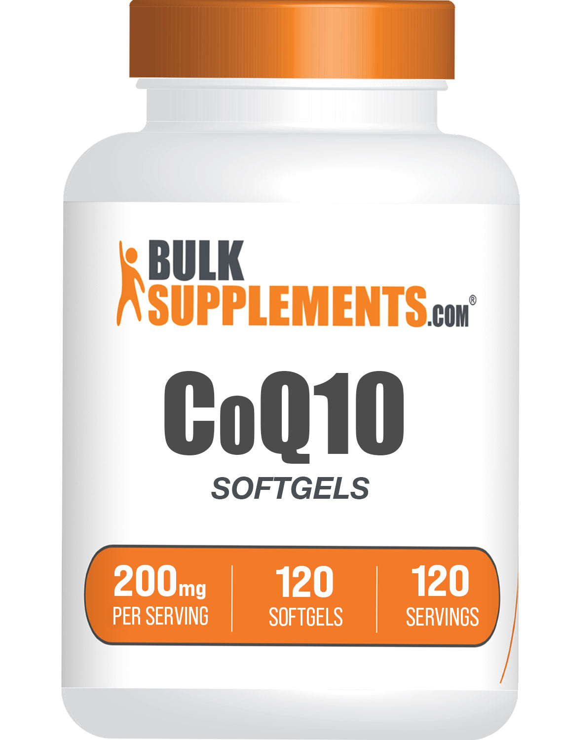 BulkSupplements CoQ10 Softgels 120ct