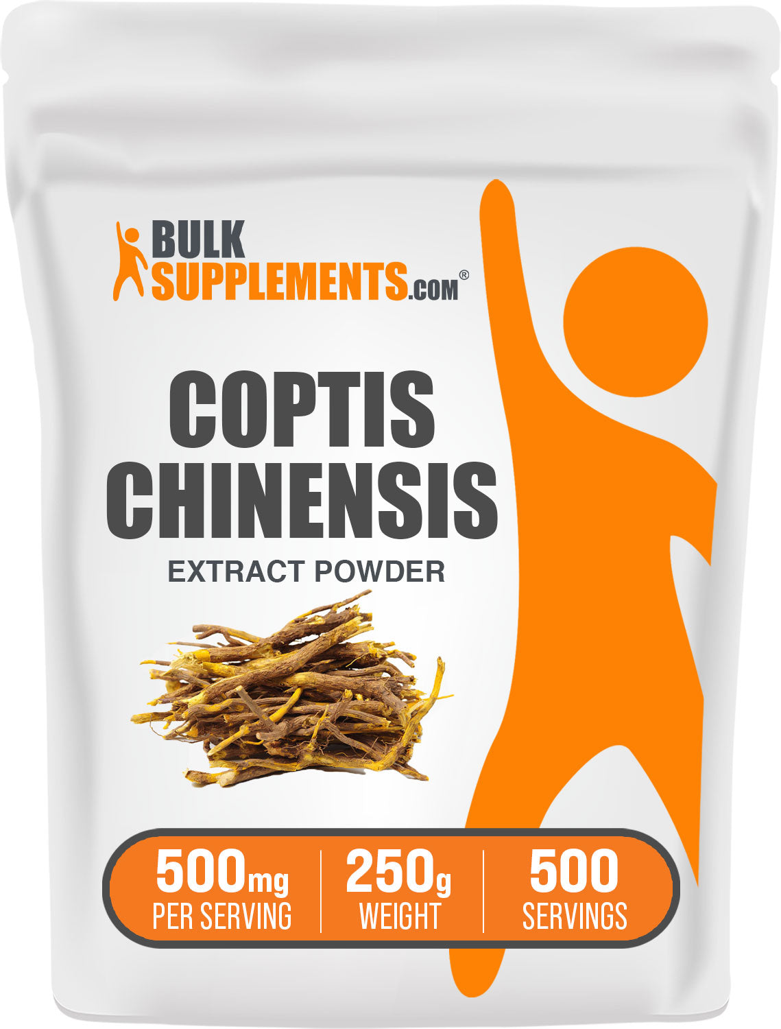 BulkSupplements.com Coptis Chinensis Extract Powder 250g Bag