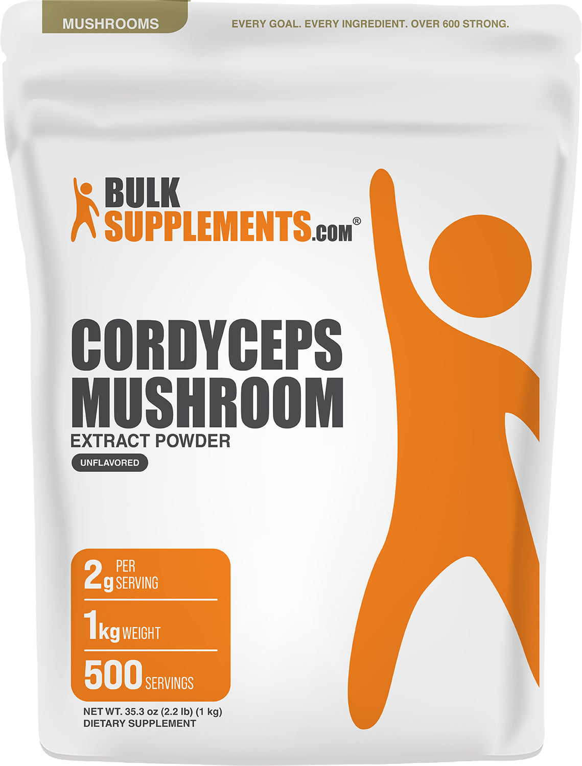 Cordyceps Extract Powder 1kg Main Image
