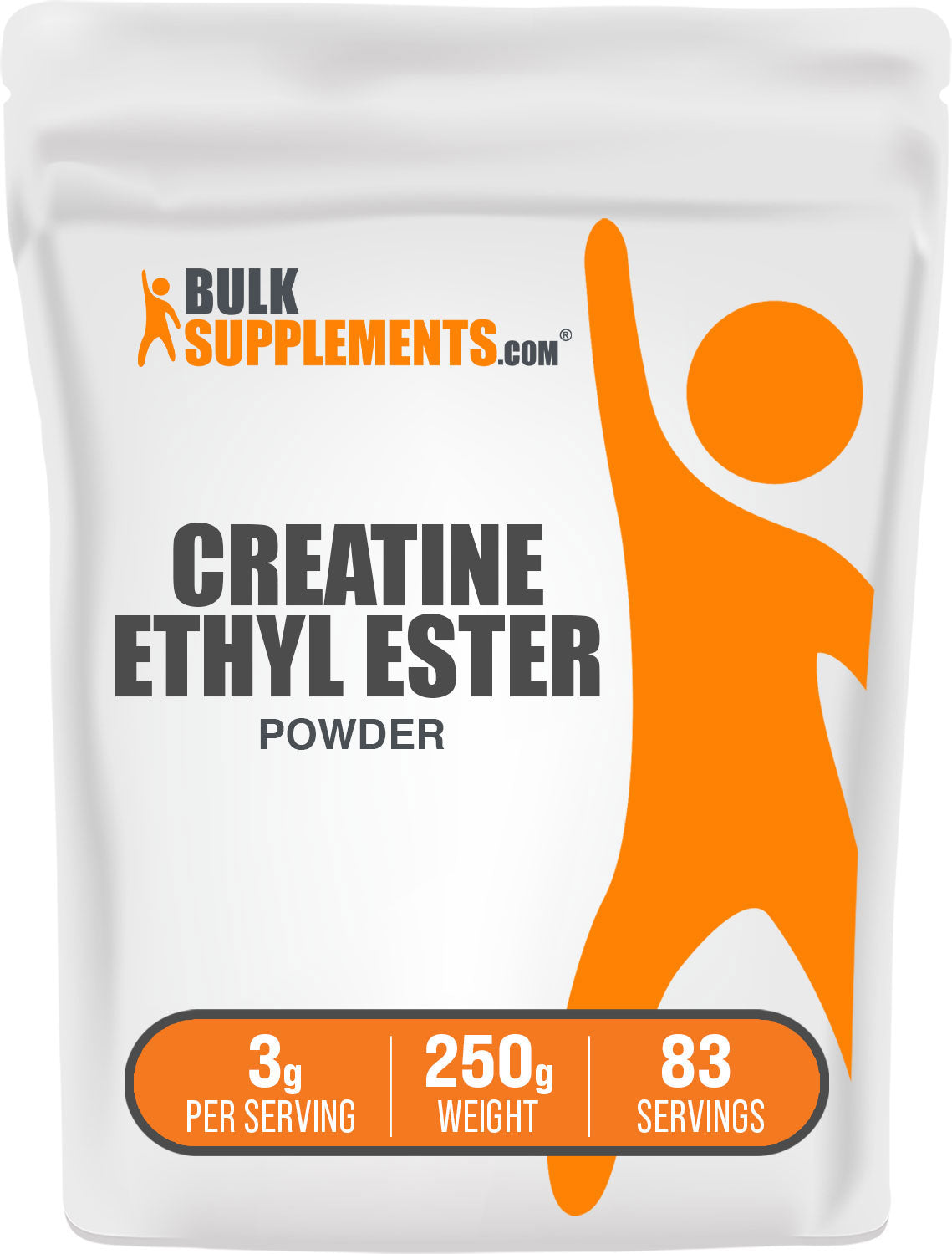 BulkSupplements.com Creatine Ethyl Ester Powder 250g Bag