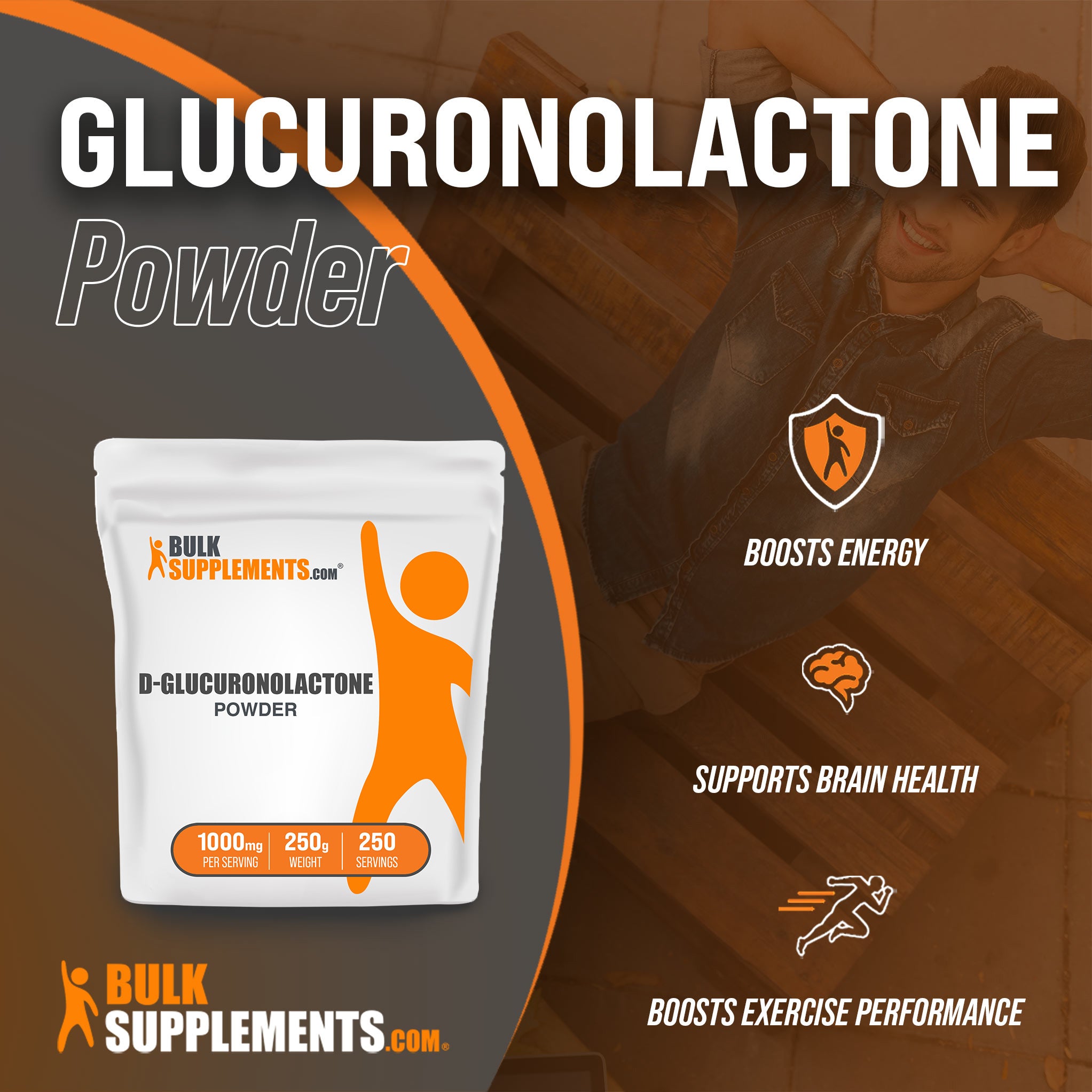 Benefits of D-Glucuronolactone; boosts energy, supports brain health, boosts exercise performance