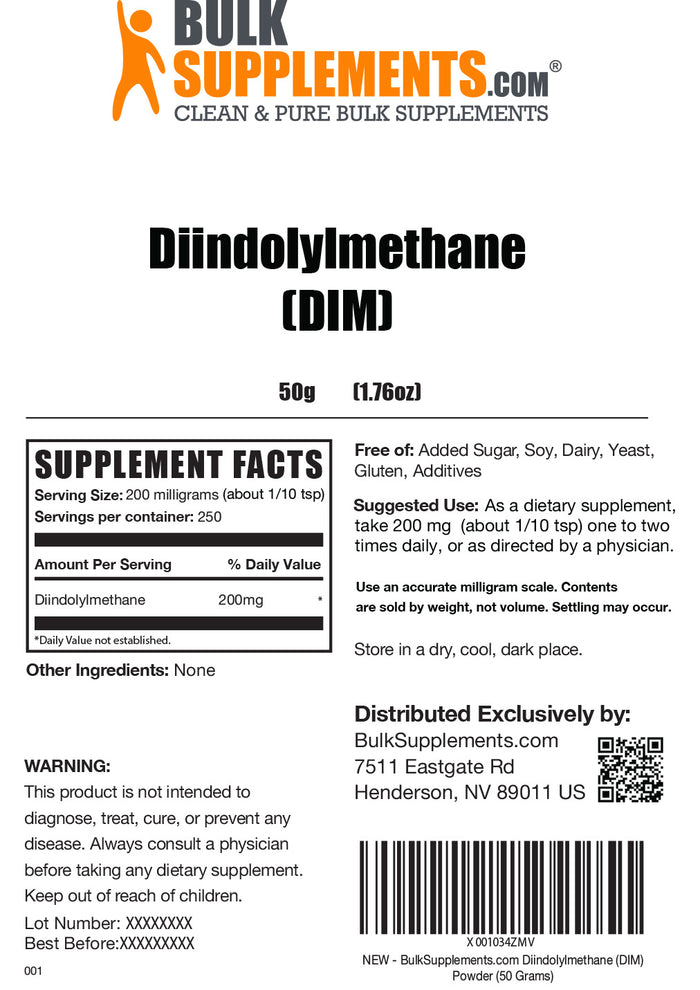 Dim Label DIM - Boost Your Health & Wellness