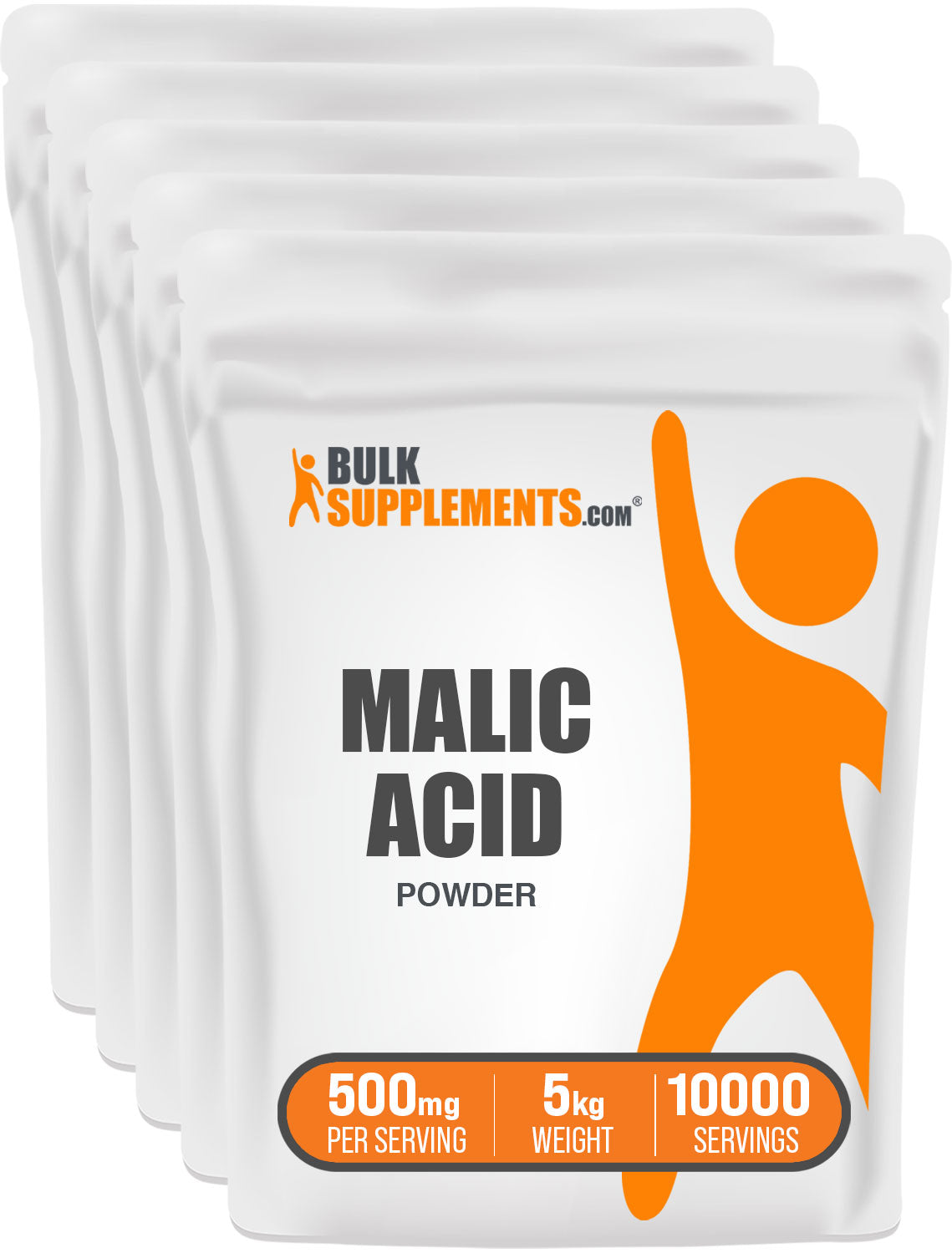 BulkSupplements DL Malic Acid Powder 5kg Bag 