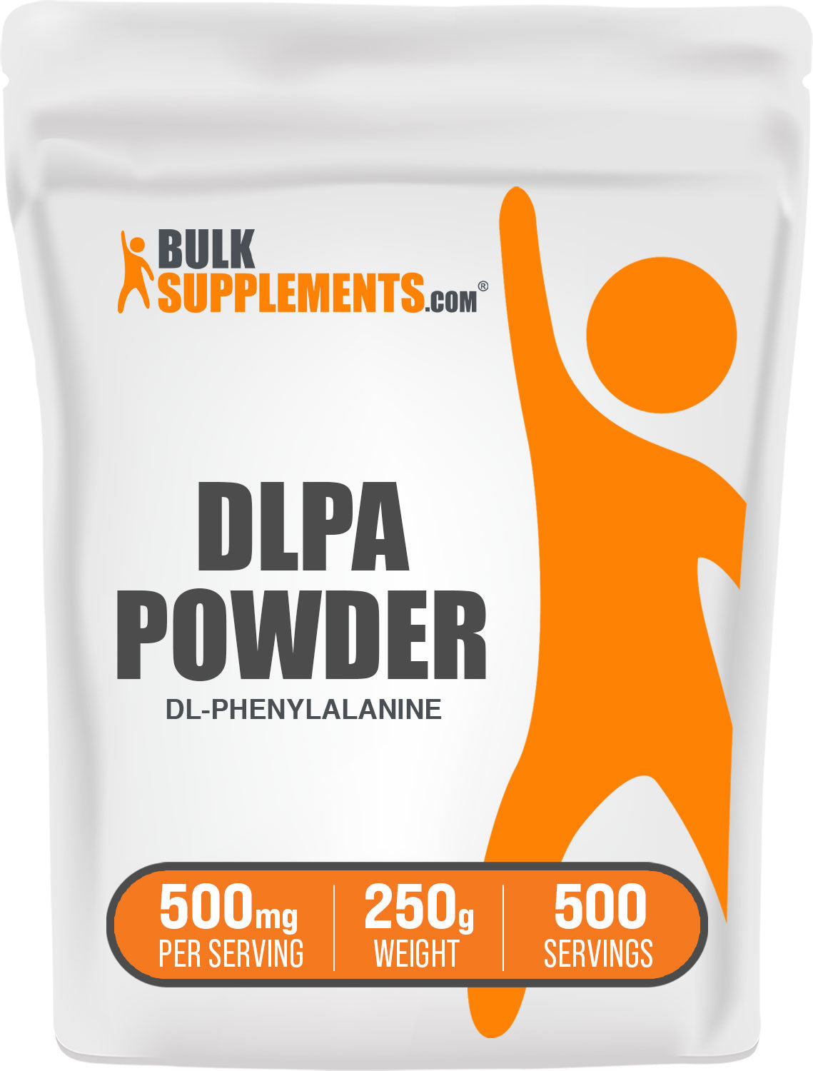 BulkSupplements DLPA DL-Phenylalanine Powder 250g bag